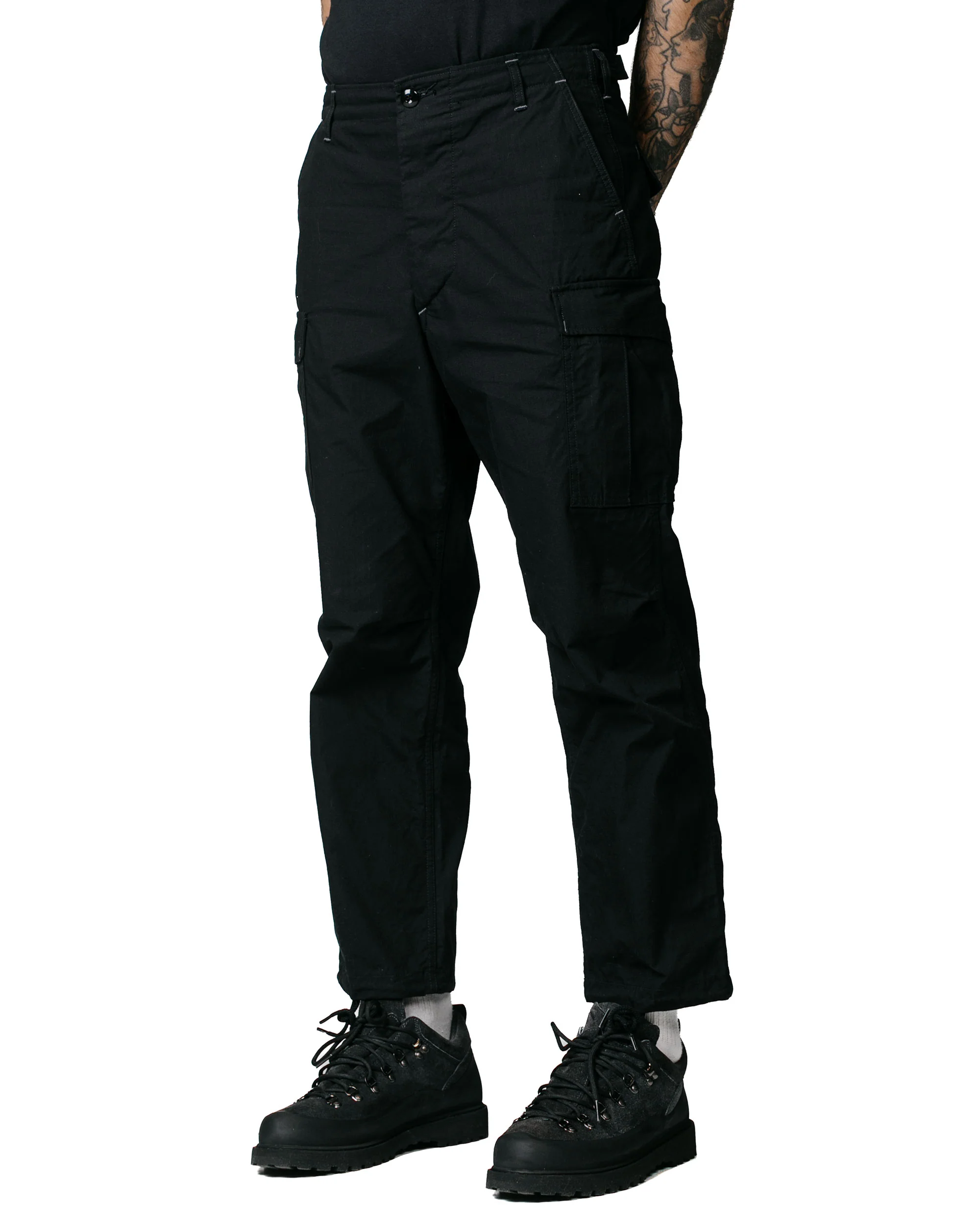 The Corona Utility FP006 Fatigue Slacks 'Jungle Slacks' N/C Military Ripstop Black