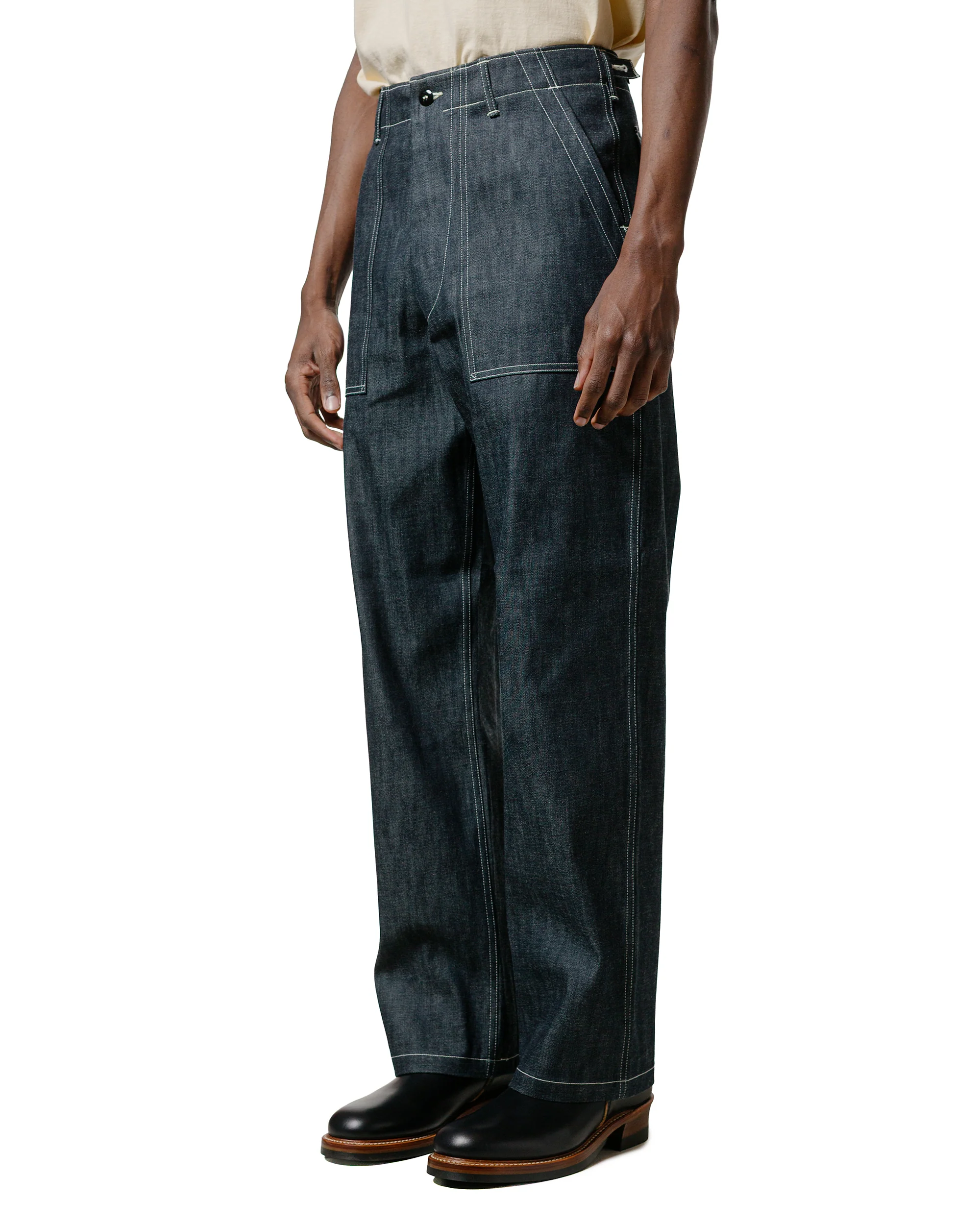 The Real McCoy's MP25012 Utility Trousers / Denim Indigo