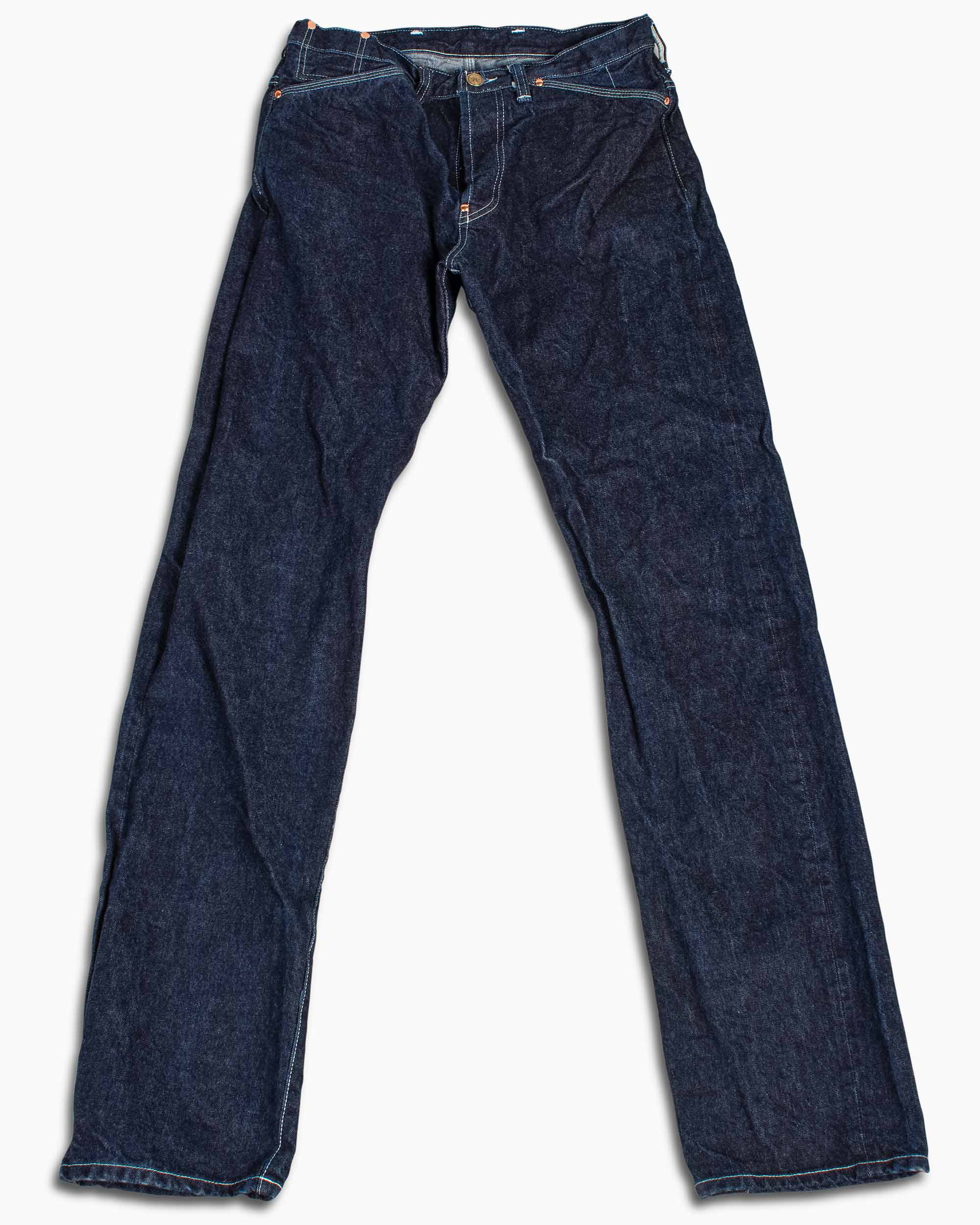 Tender Type 125 High Straight Jeans 16oz Selvage Denim Rinsed