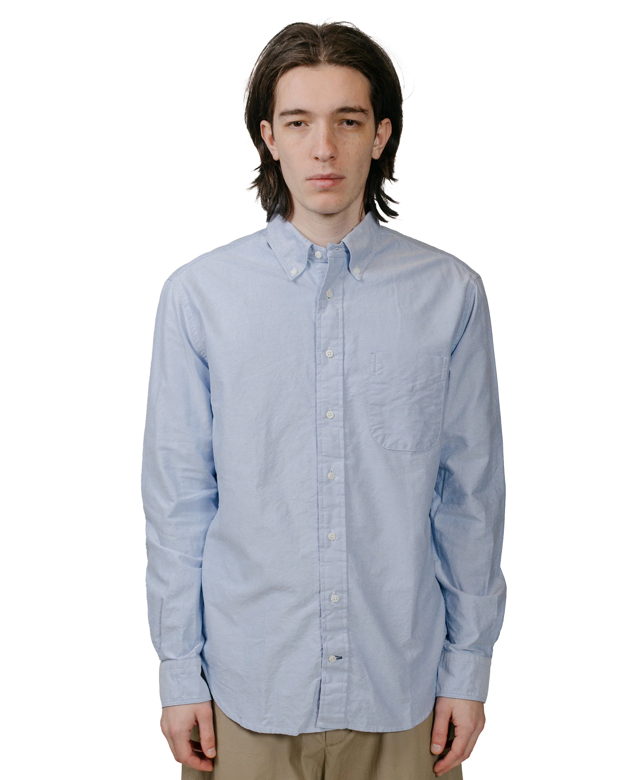 Gitman Vintage Bros. Blue Oxford Long Sleeve