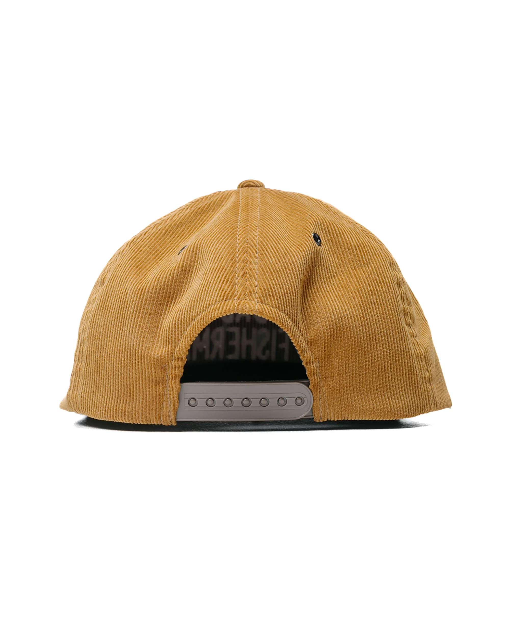 The Real McCoy's MA23109 Five Panel Corduroy Cap / #1 Fishing Dad Mustard