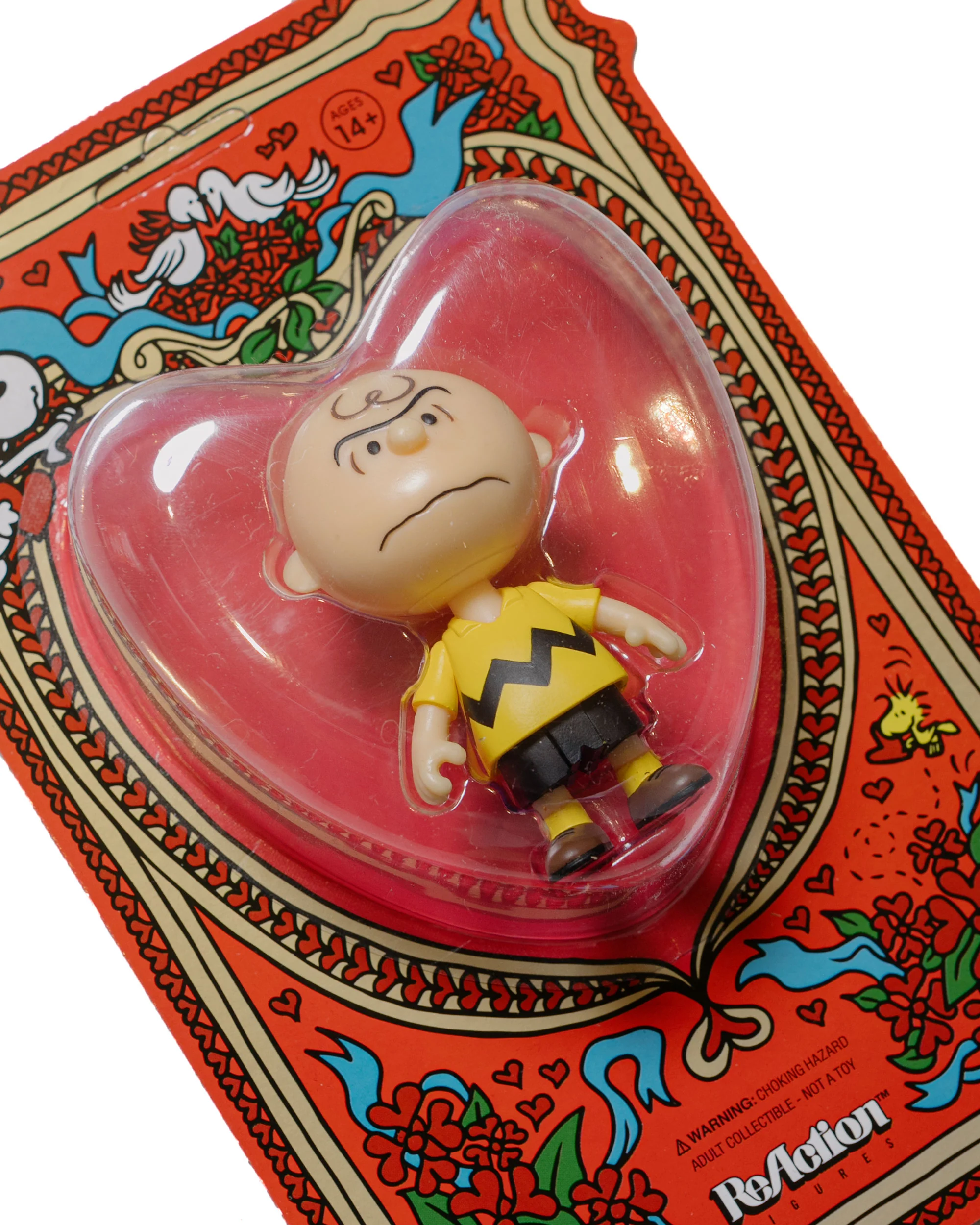 Super7 Peanuts ReAction Figures I Hate Valentine's Day Charlie Brown