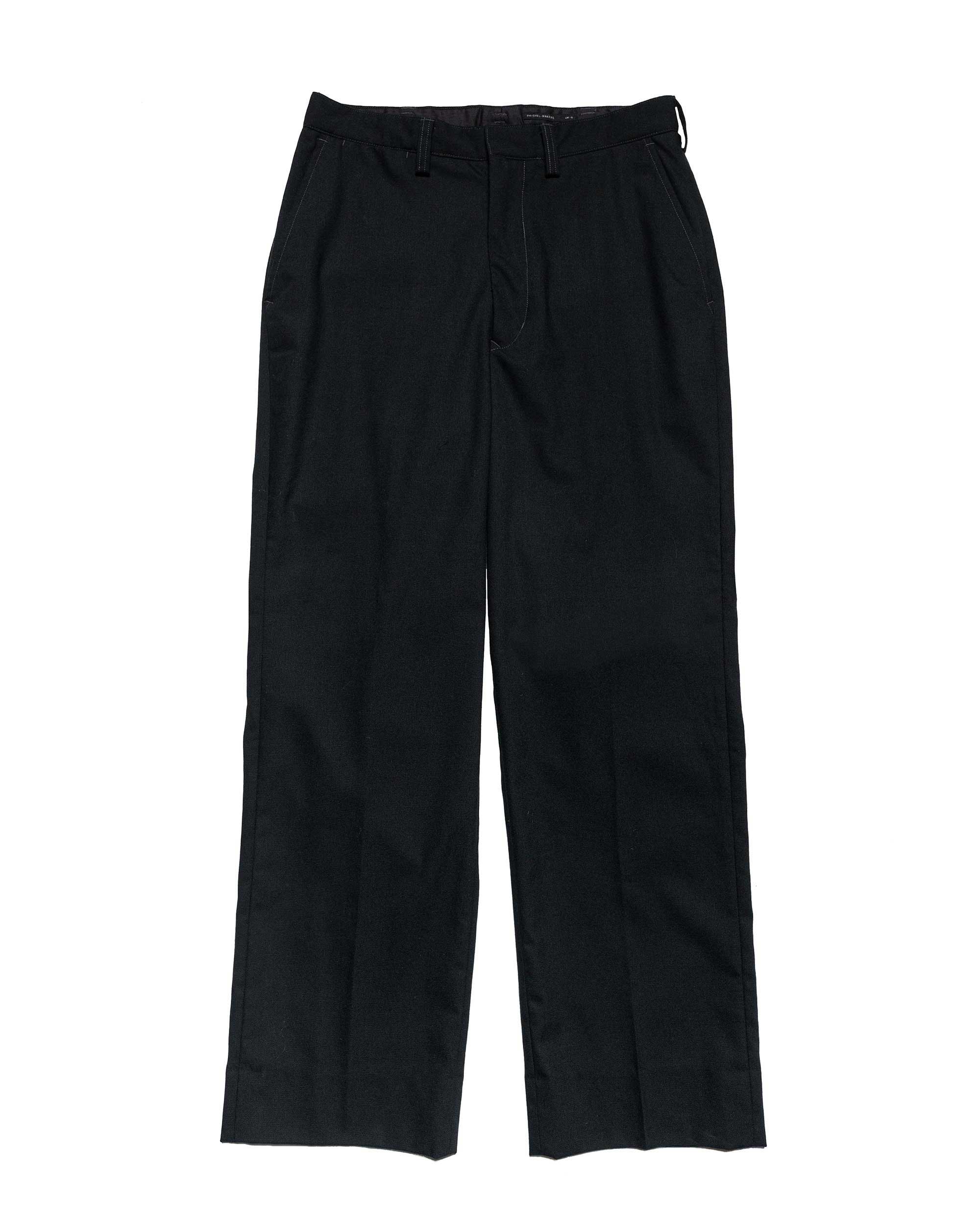 Phigvel Lady White Co. W/CA Workaday Trouser Black