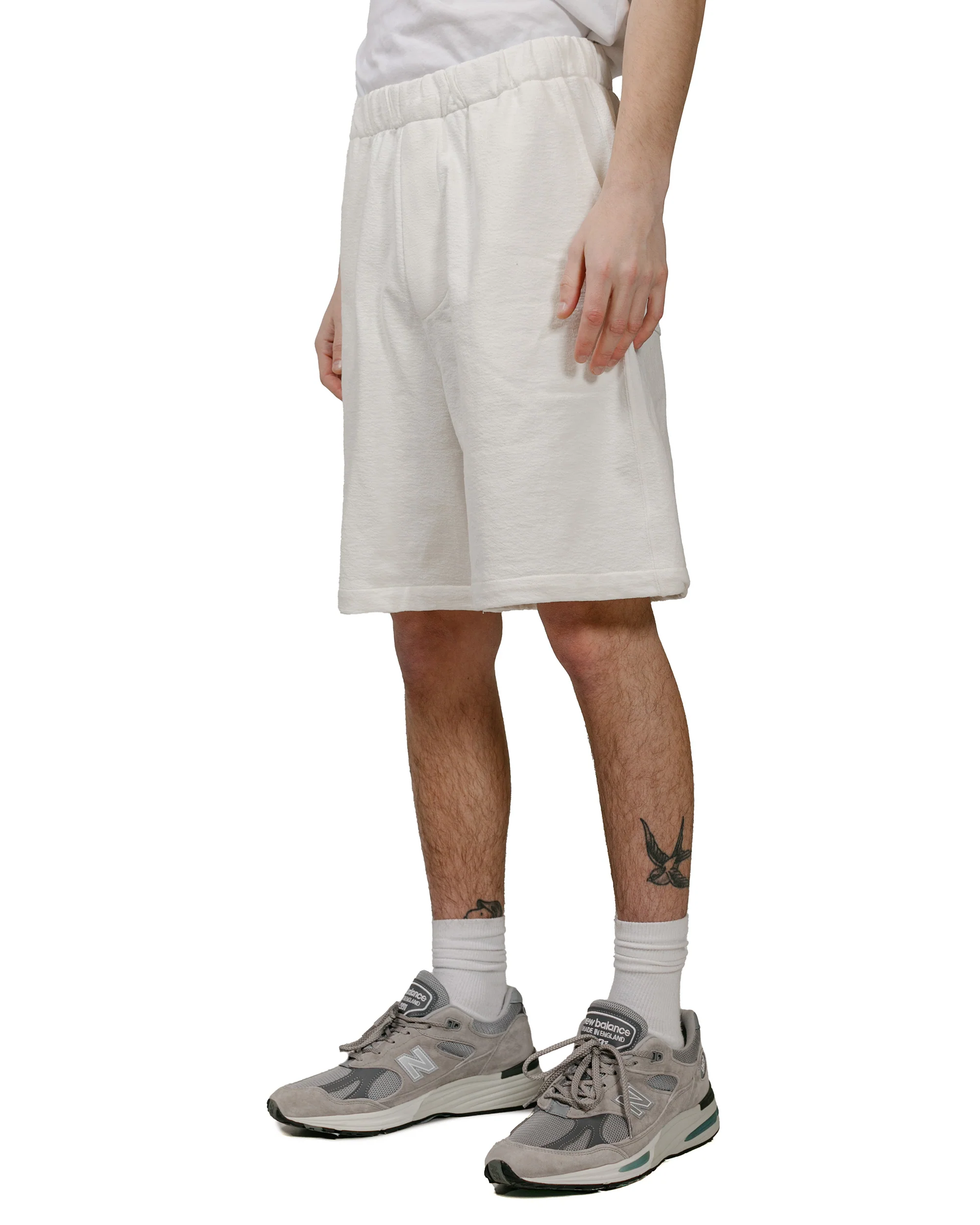 Lady White Co. Textured Lounge Short White