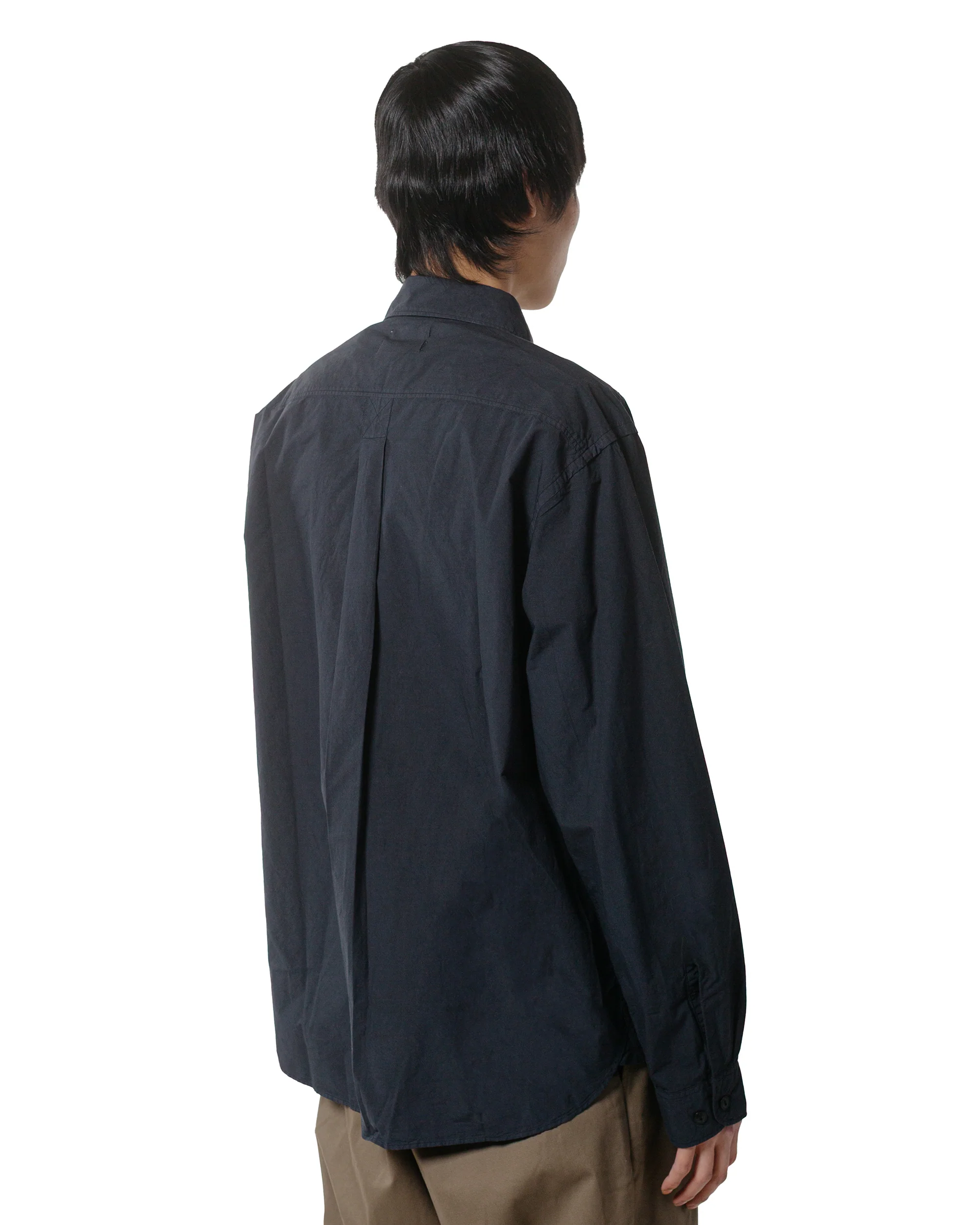 15505-merz-b-schwanen-shirt01-unisex-cotton-poplin-shirt-charcoal-3.webp Merz B. Schwanen SHIRT01 Unisex Cotton Poplin Shirt Charcoal