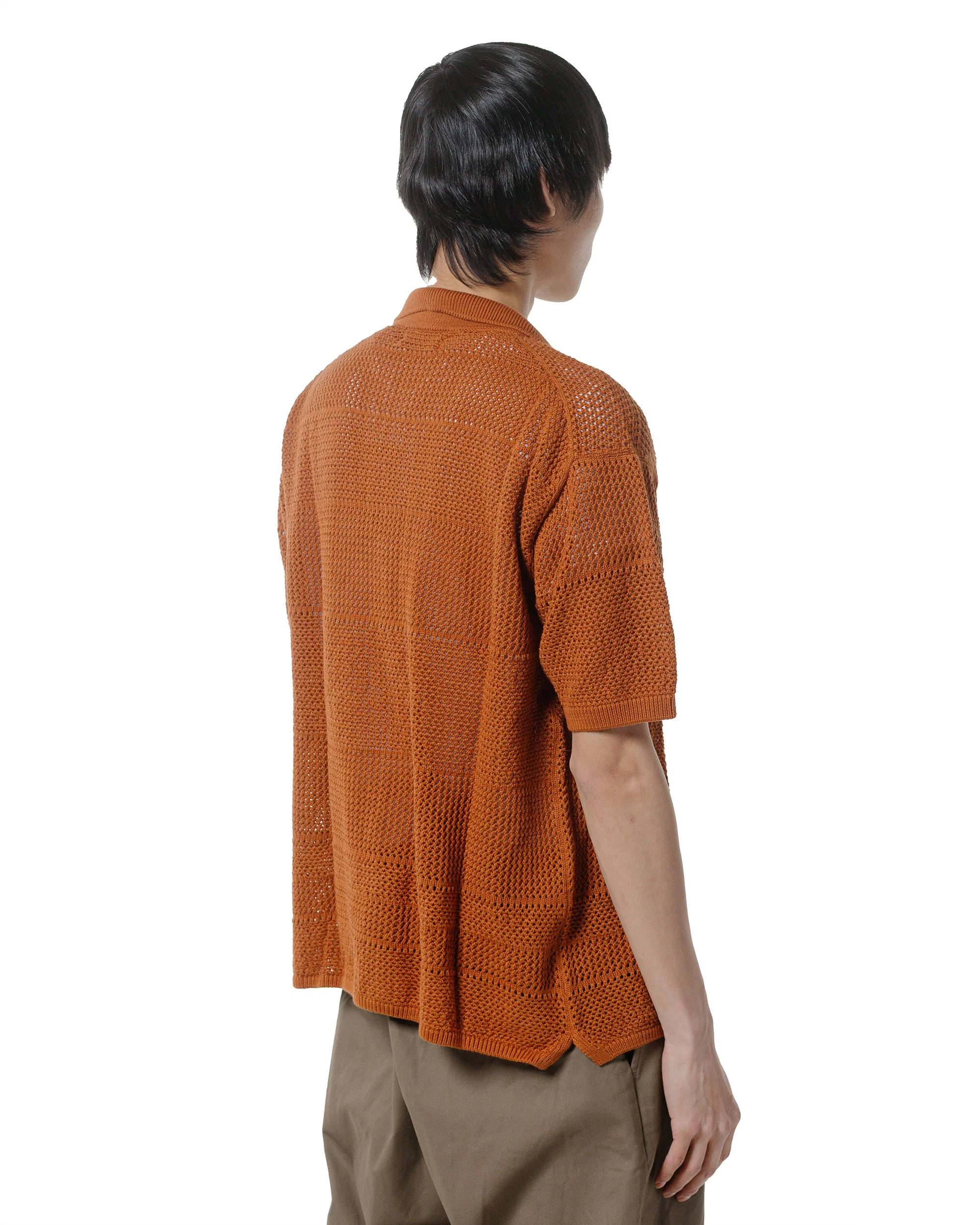 15525-merz-b-schwanen-knitshirt01-crochet-shirt-caramel-3.webp Merz B. Schwanen KNITSHIRT01 Crochet Shirt Caramel