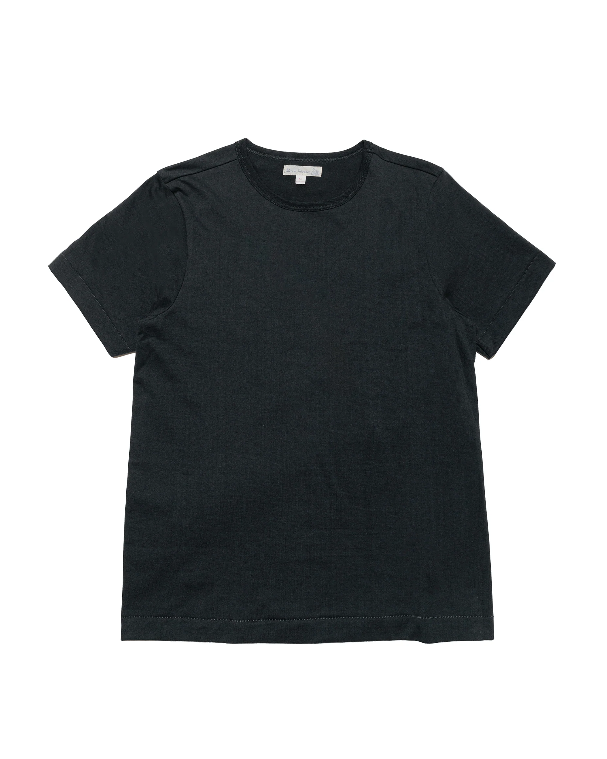 Merz B. Schwanen 215 Loopwheeled T-Shirt Charcoal