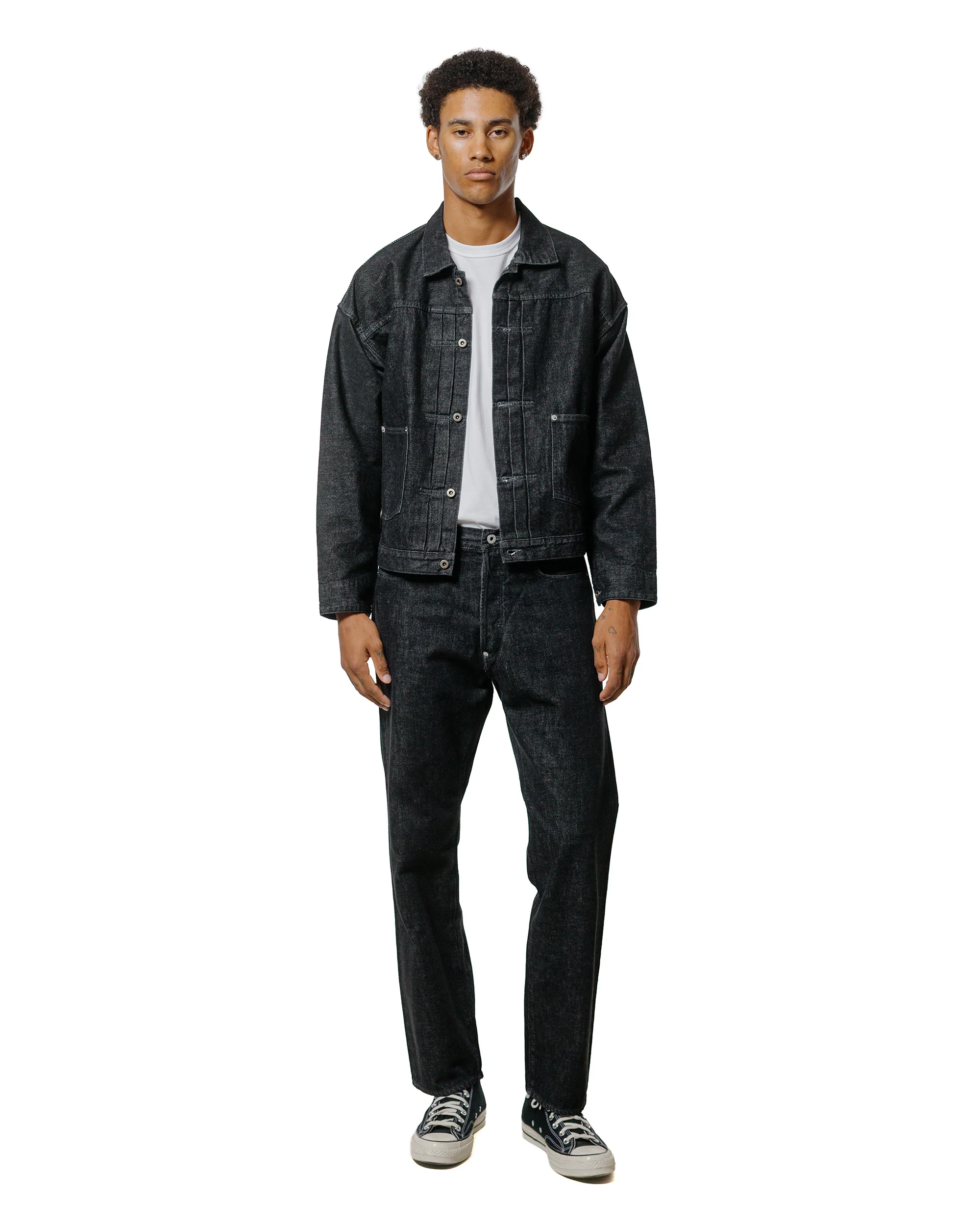 17222-post-o-alls-el-ranchero-3-12-oz-denim-black-deep-wash-4.webp Post O'Alls El Ranchero 3 12.oz Denim Black Deep Wash