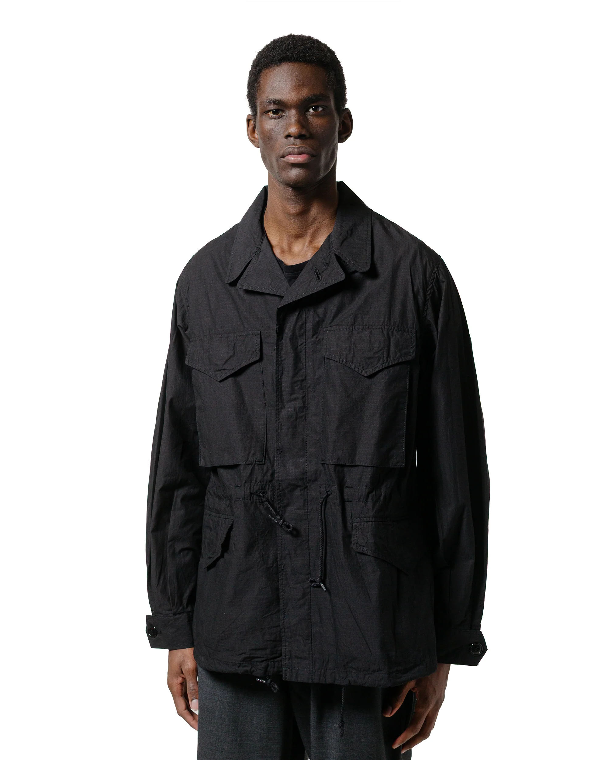 The Corona Utility CJ073 Corona M-43 Field Jacket Cotton Ripstop Light Black