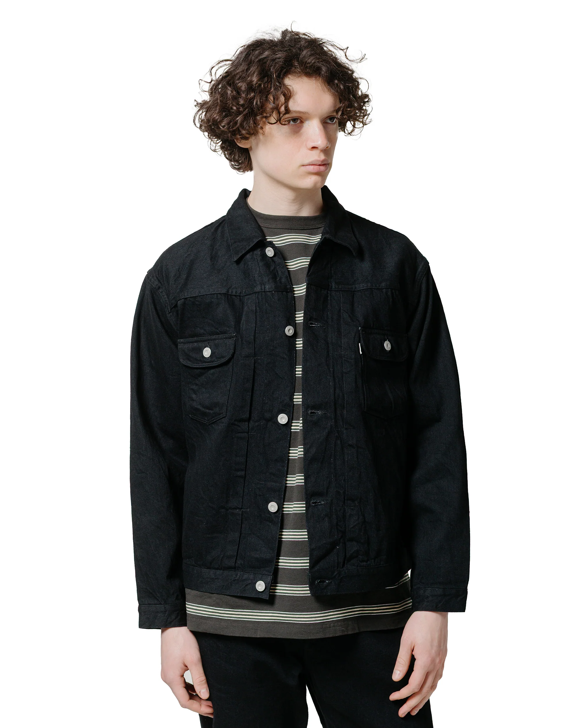 Phigvel Classic Jean Jacket Black