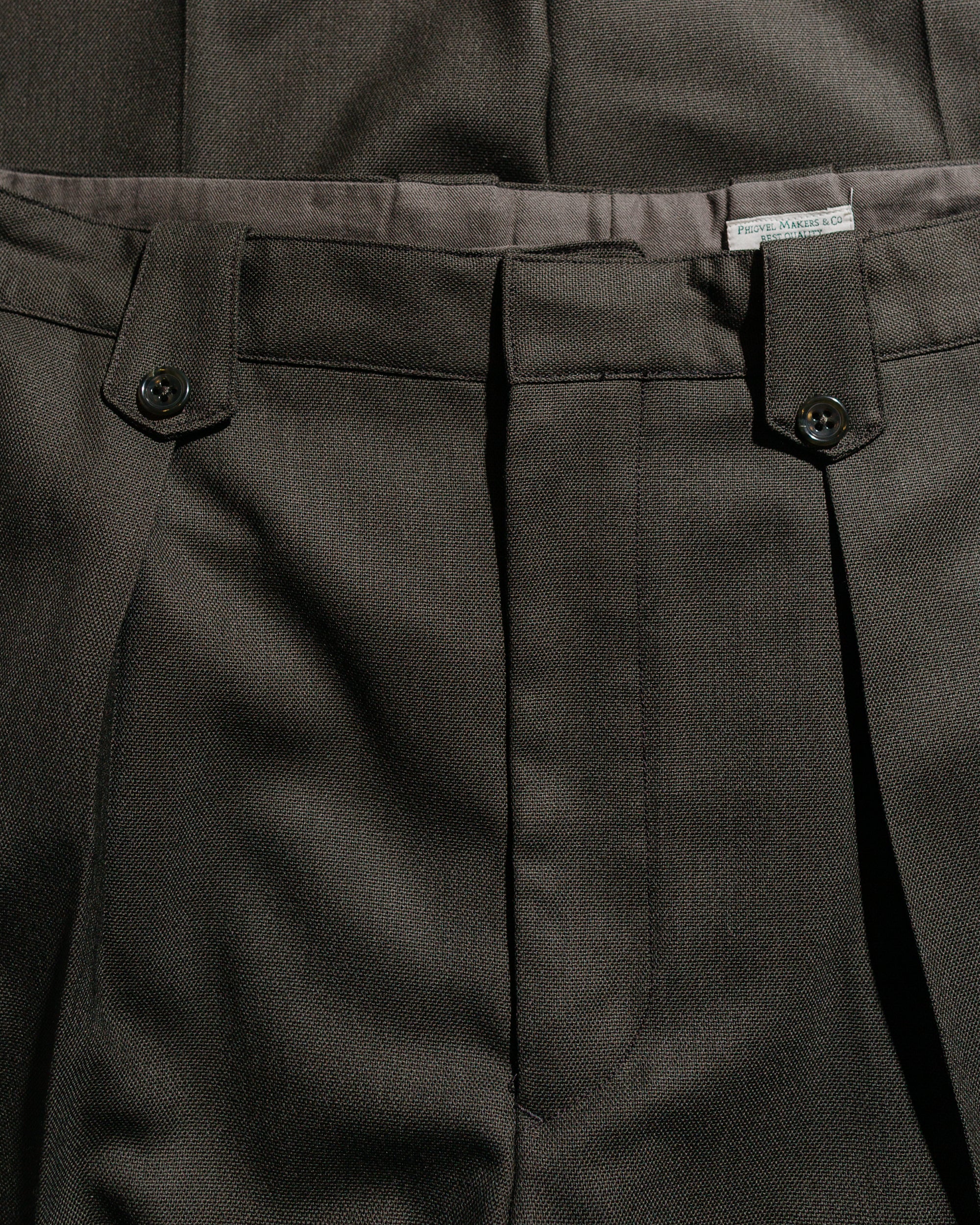 18440-phigvel-hopsack-safari-trousers-forest-5.jpg Phigvel Hopsack Safari Trousers Forest
