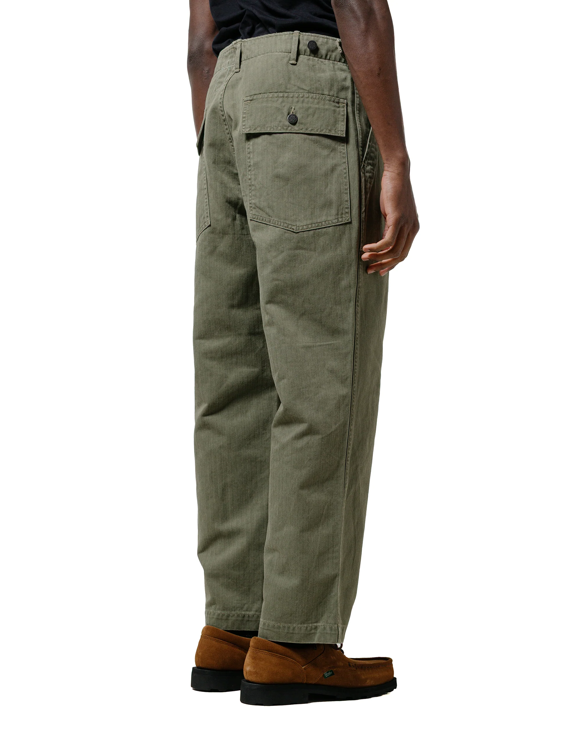 18449-the-corona-utility-fp001-01-utility-slacks-sz-military-h-b-t-light-og-w-bio-wash-3.webp The Corona Utility FP001-01 'Utility Slacks' SZ Military H.B.T Light OG w/ Bio-Wash