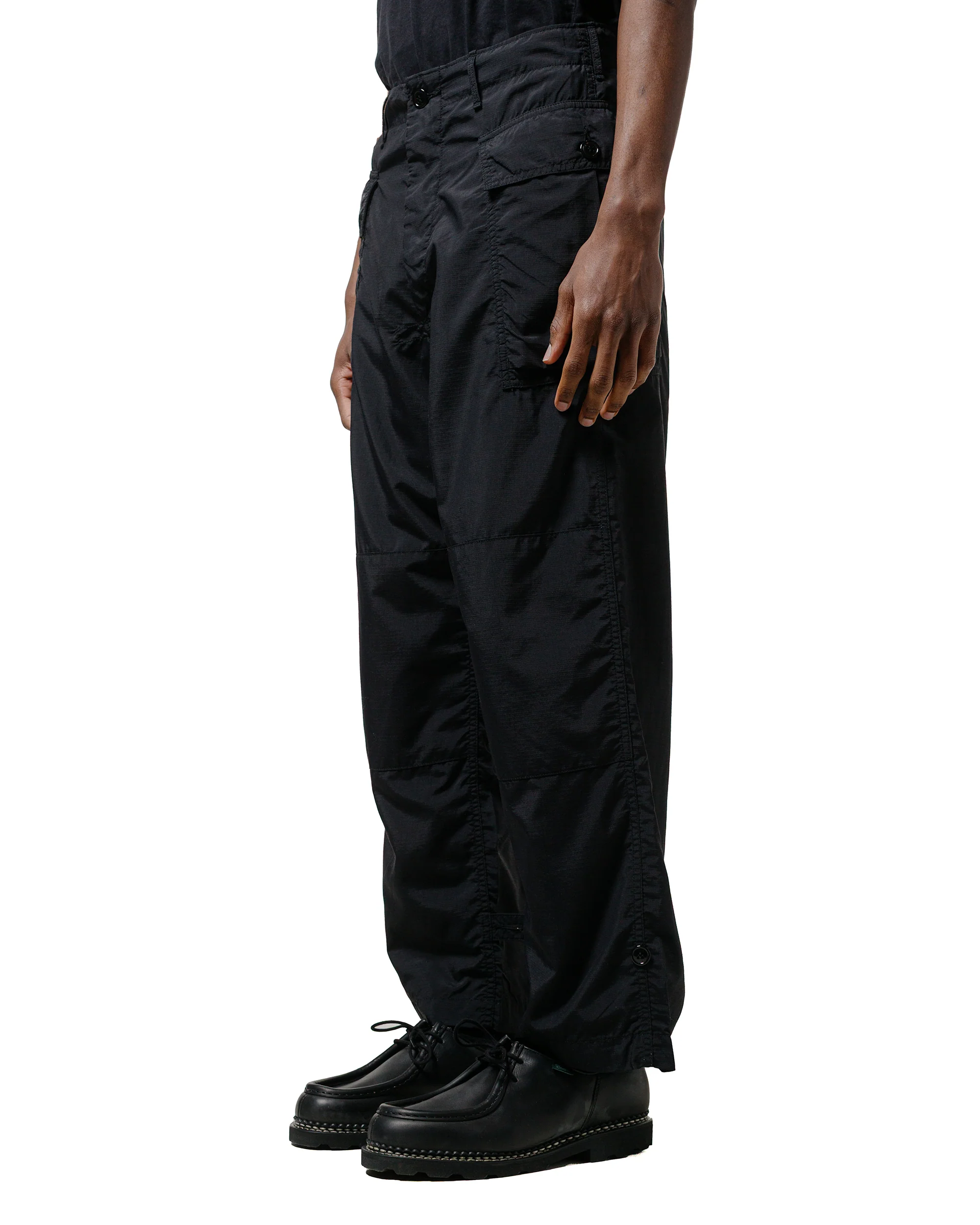 The Corona Utility FP028 M-43 Cargo Slacks SUPPLEX Nylon Ripstop Black