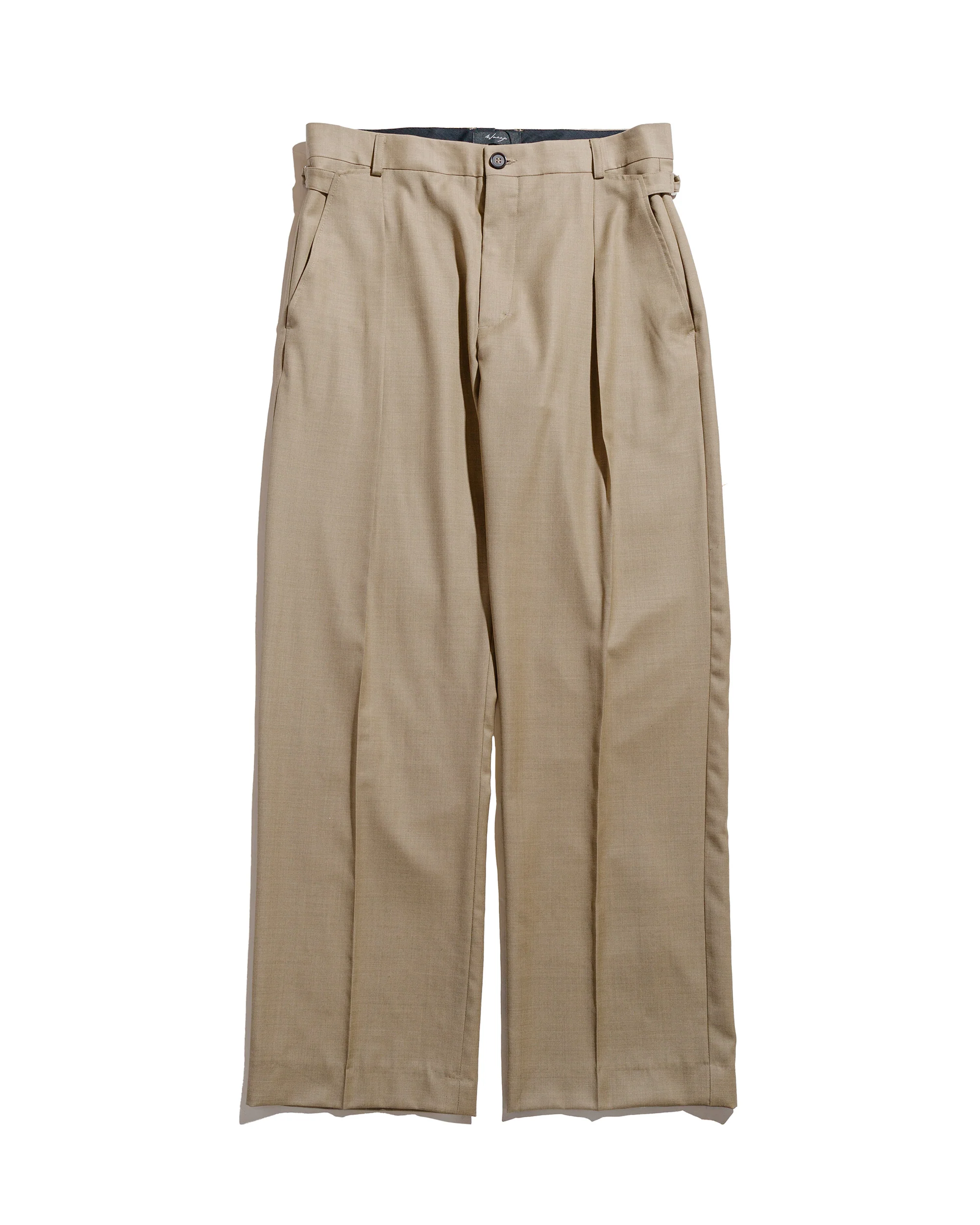 Wanze Cinch Trouser Tropical Wool Sand