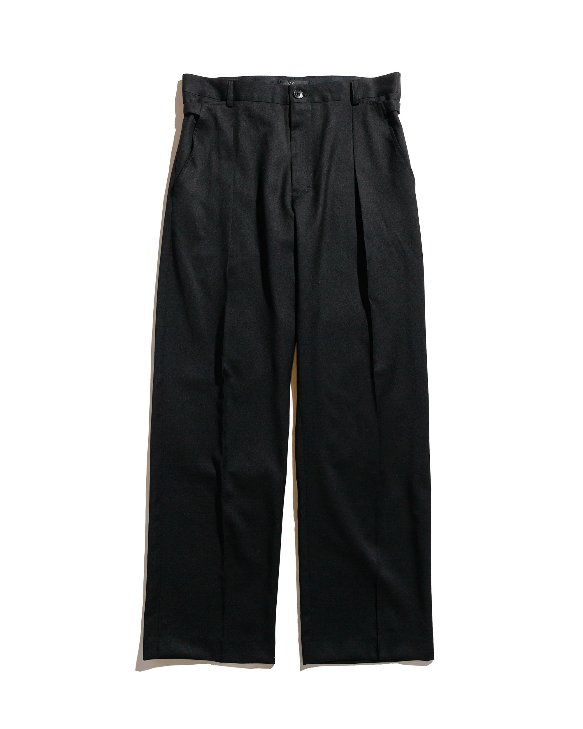 Wanze Cinch Trouser Tropical Wool Black