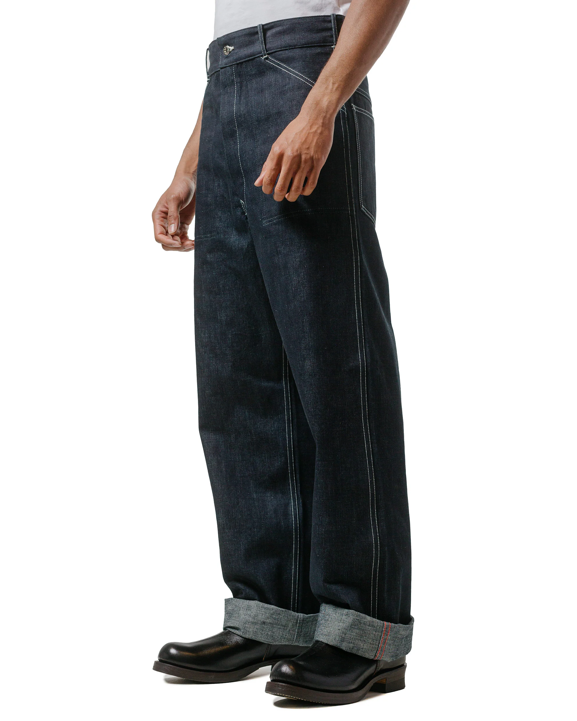 18548-the-real-mccoy-s-mp24005-wwii-denim-work-trousers-indigo-2.webp The Real McCoy's MP24005 WWII Denim Work Trousers Indigo