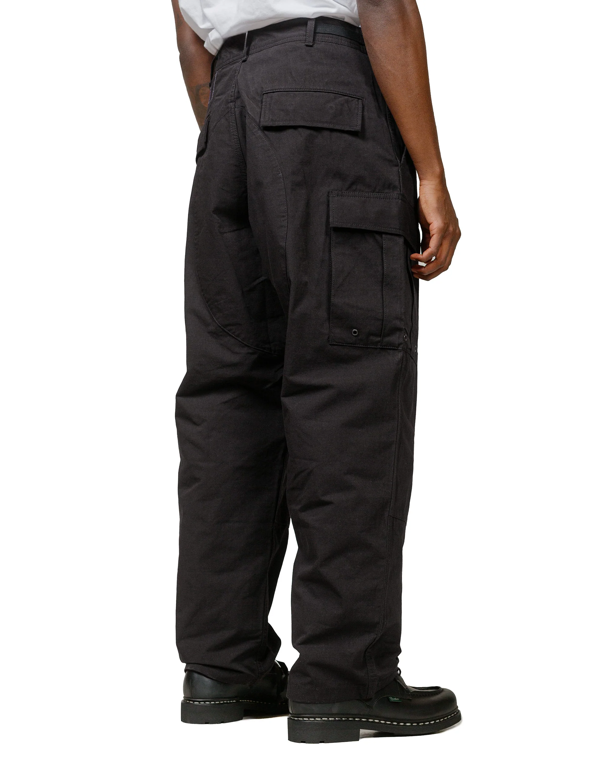 18553-the-corona-utility-fp026-fatigue-slacks-357-b-d-u-slacks-ripstop-poplin-black-3.webp The Corona Utility FP026 Fatigue Slacks '357 B.D.U Slacks' Ripstop Poplin Black