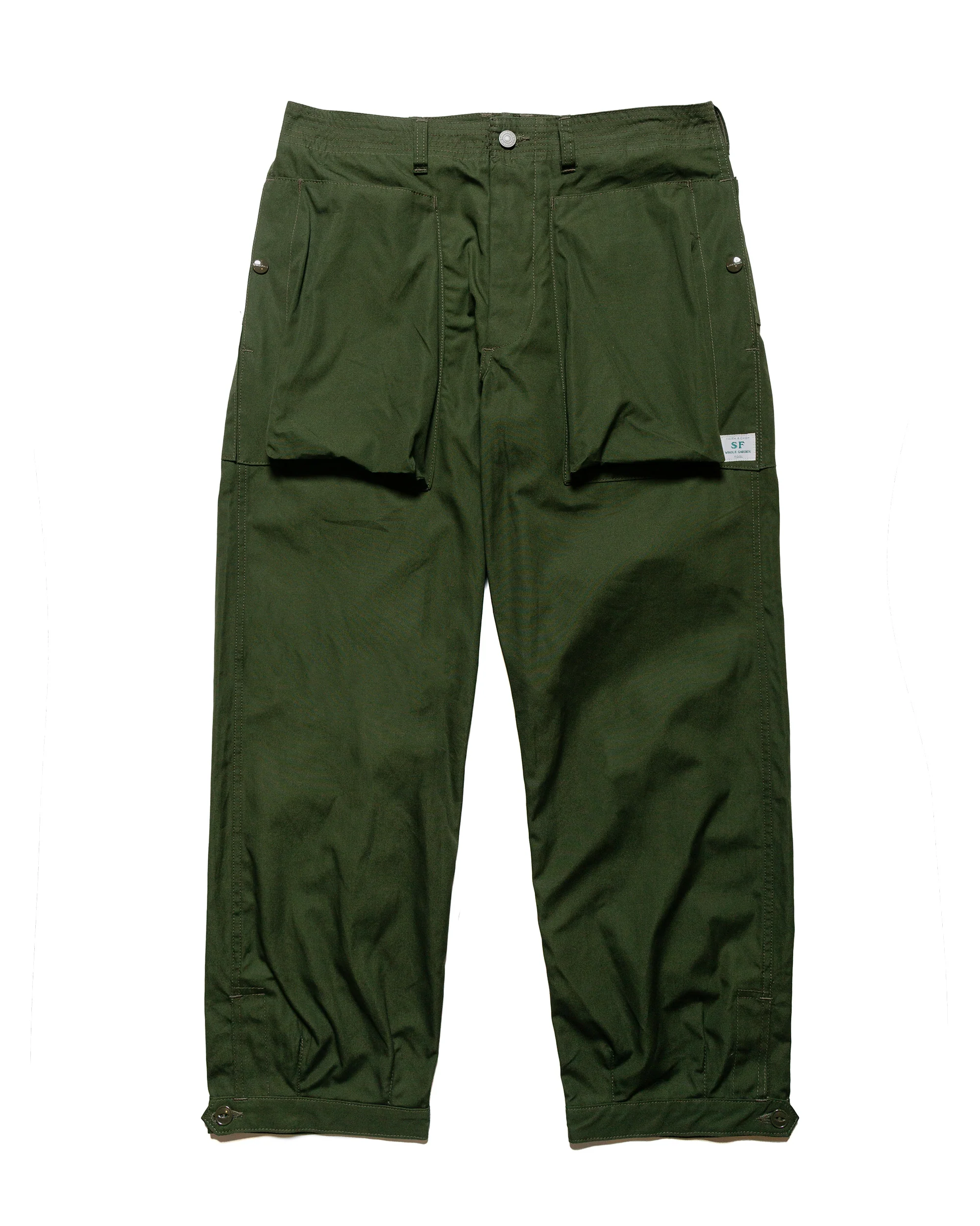 Sassafras Digs Crew Pants 4/5 Weather Olive