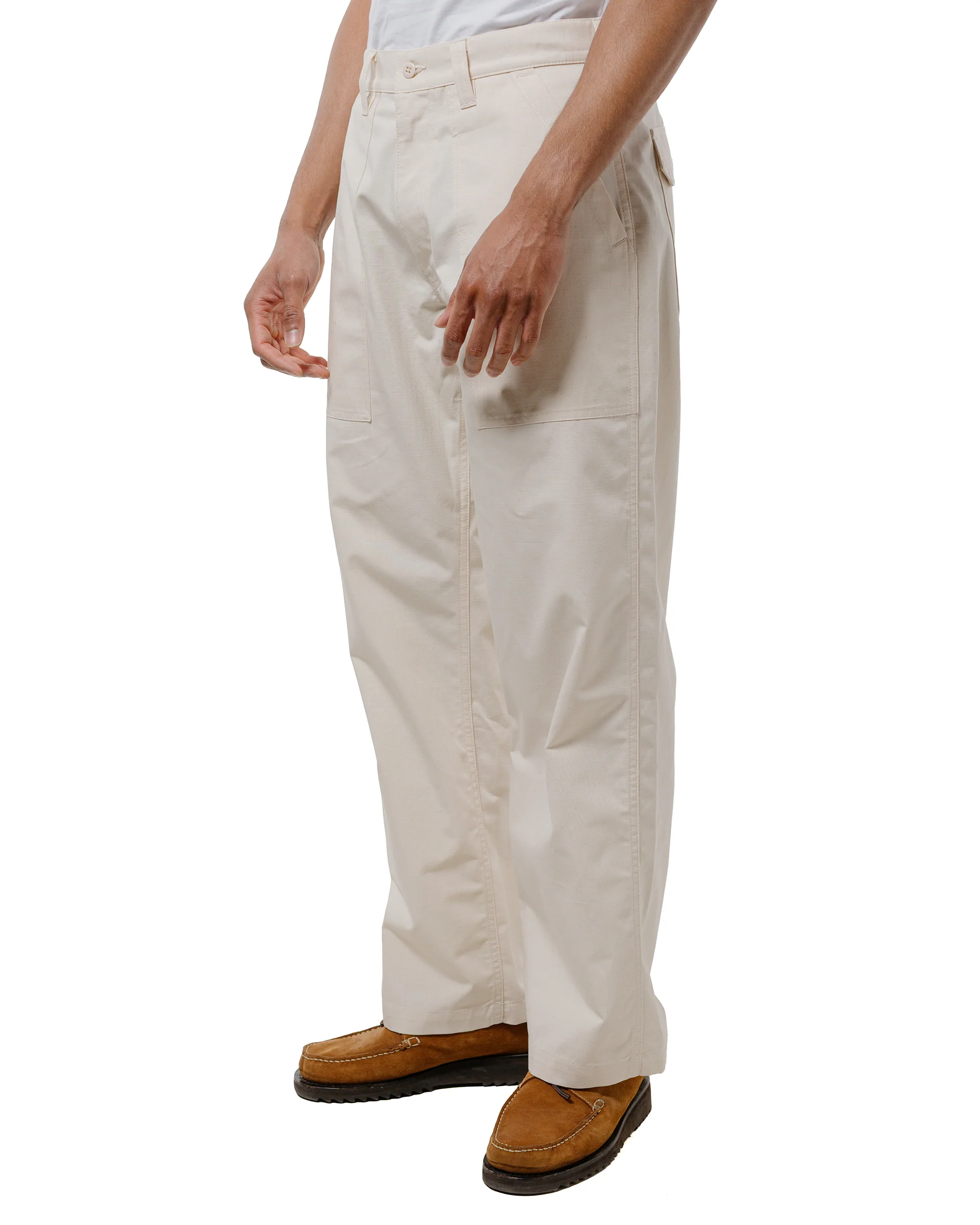 Randy's Garments Utility Pant Cotton Ripstop Natural