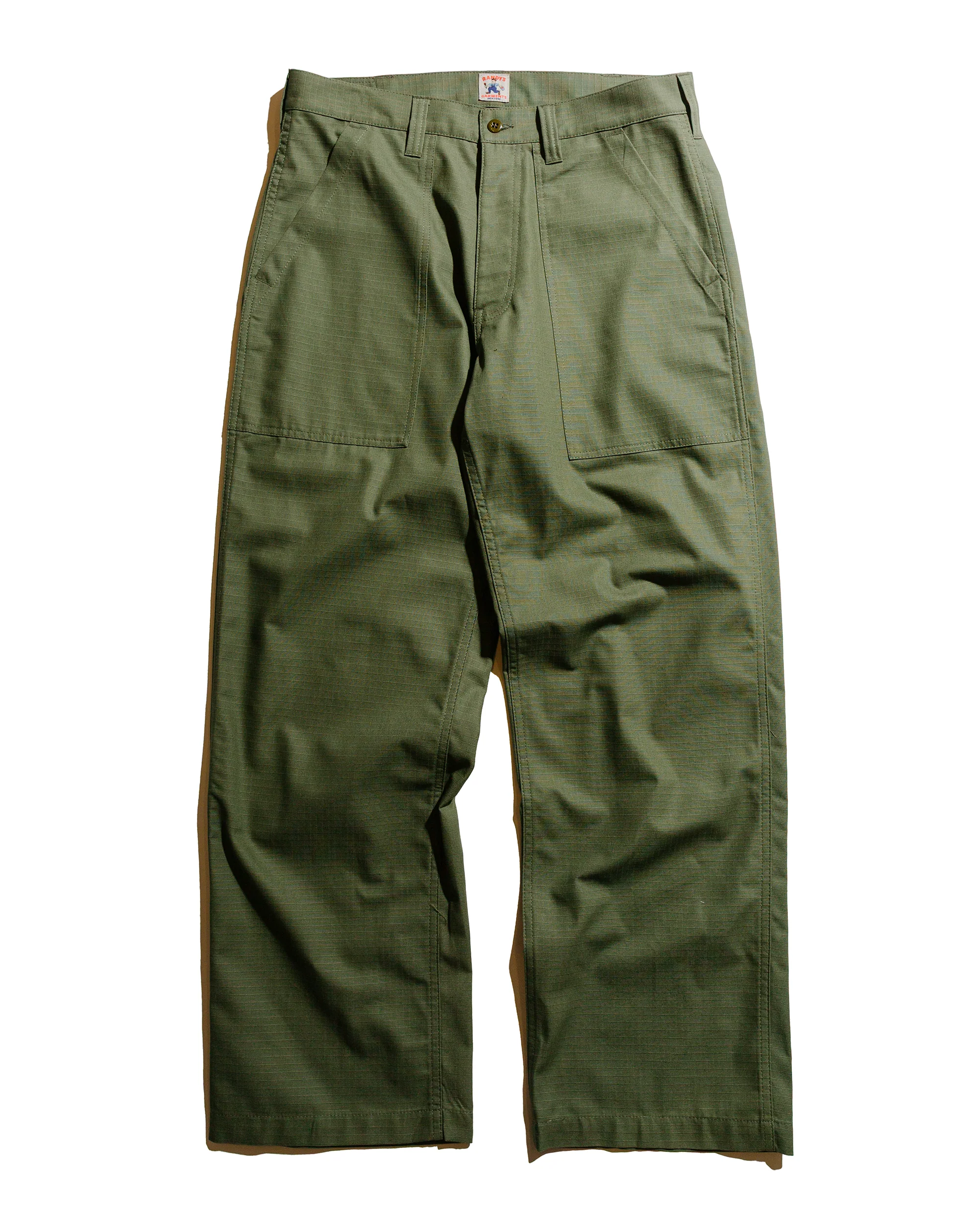 Randy's Garments Utility Pant Cotton Ripstop Olive