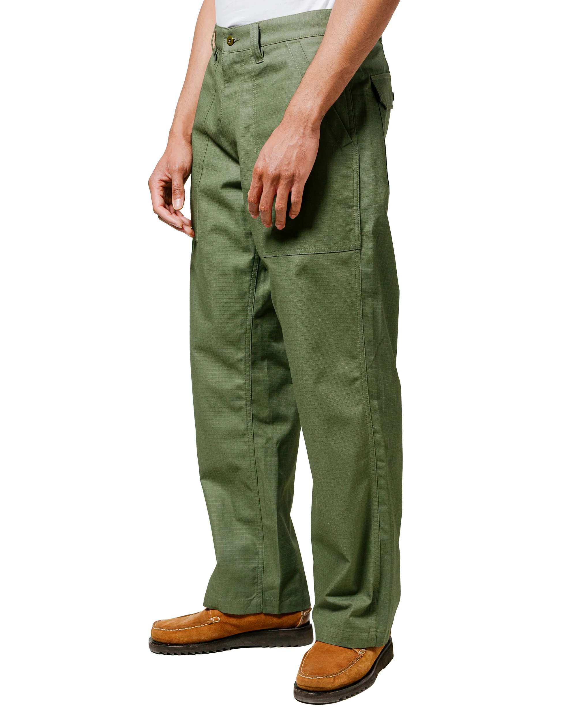 Randy's Garments Utility Pant Cotton Ripstop Olive