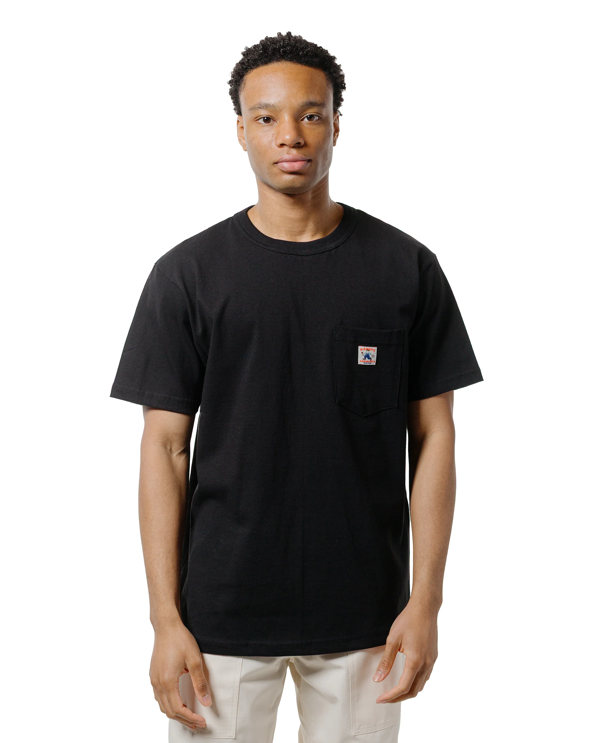 Randy's Garments Pocket Tee Black