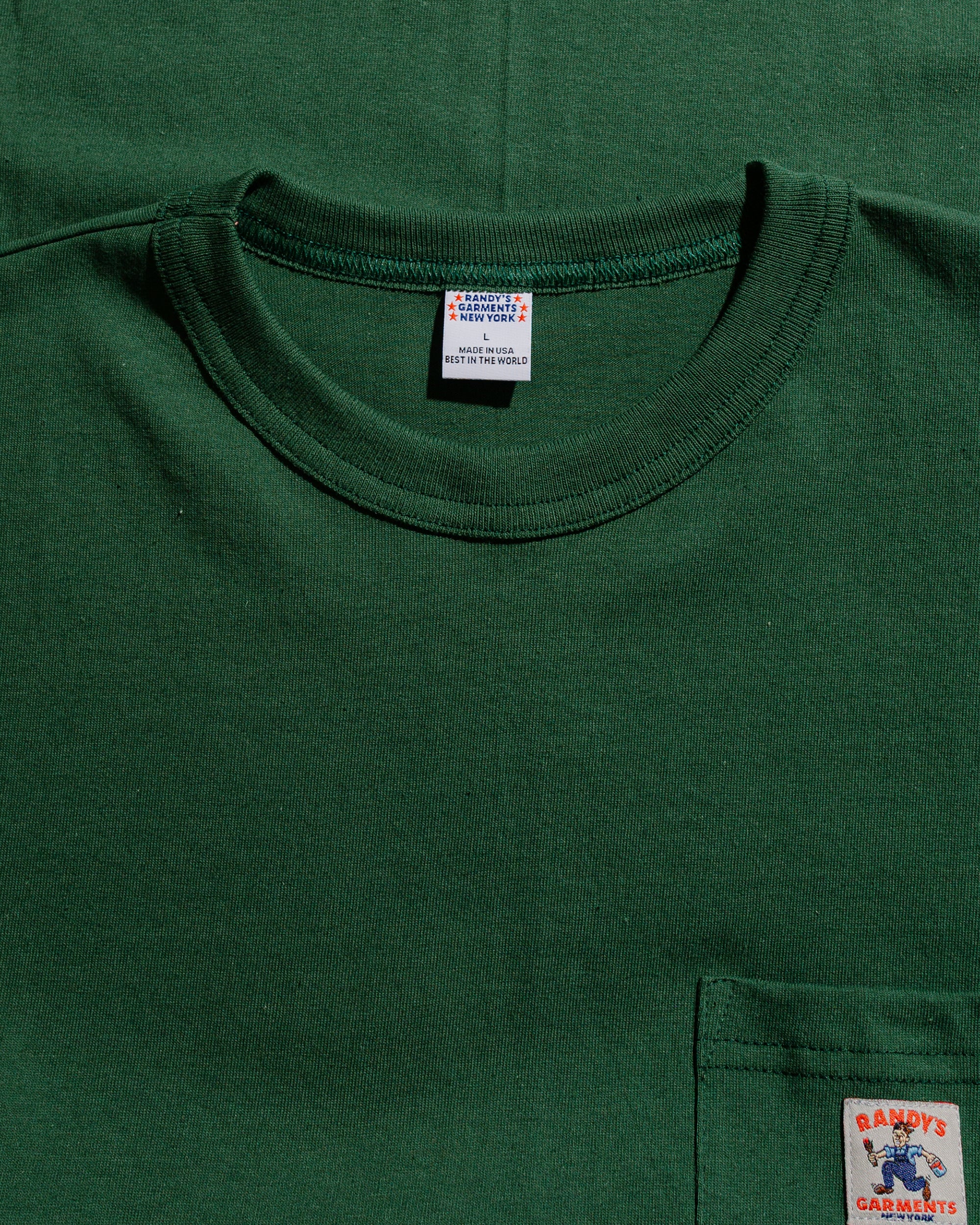 19645-randy-s-garments-pocket-tee-dark-green-4.jpg Randy's Garments Pocket Tee Dark Green