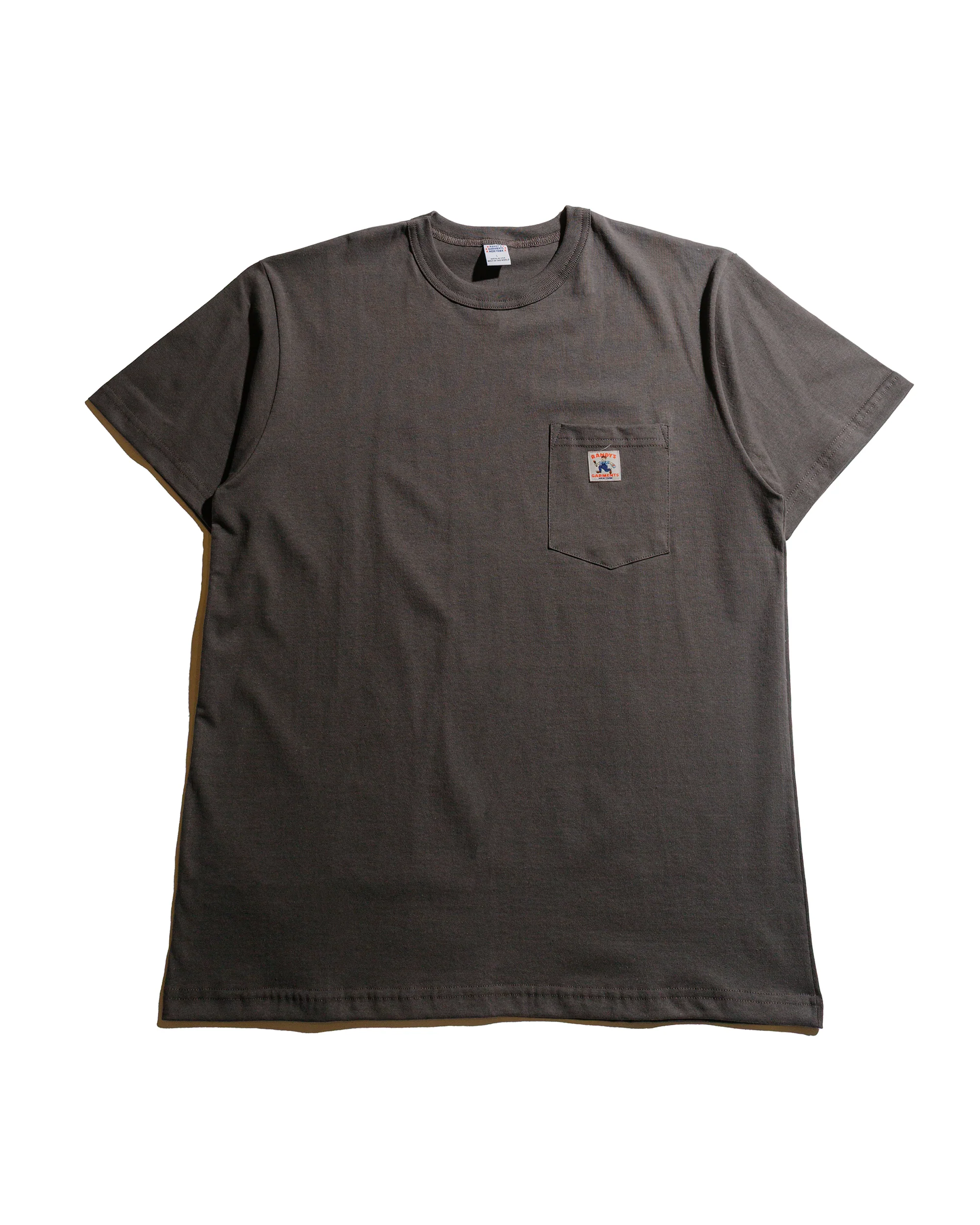 Randy's Garments Pocket Tee Grey