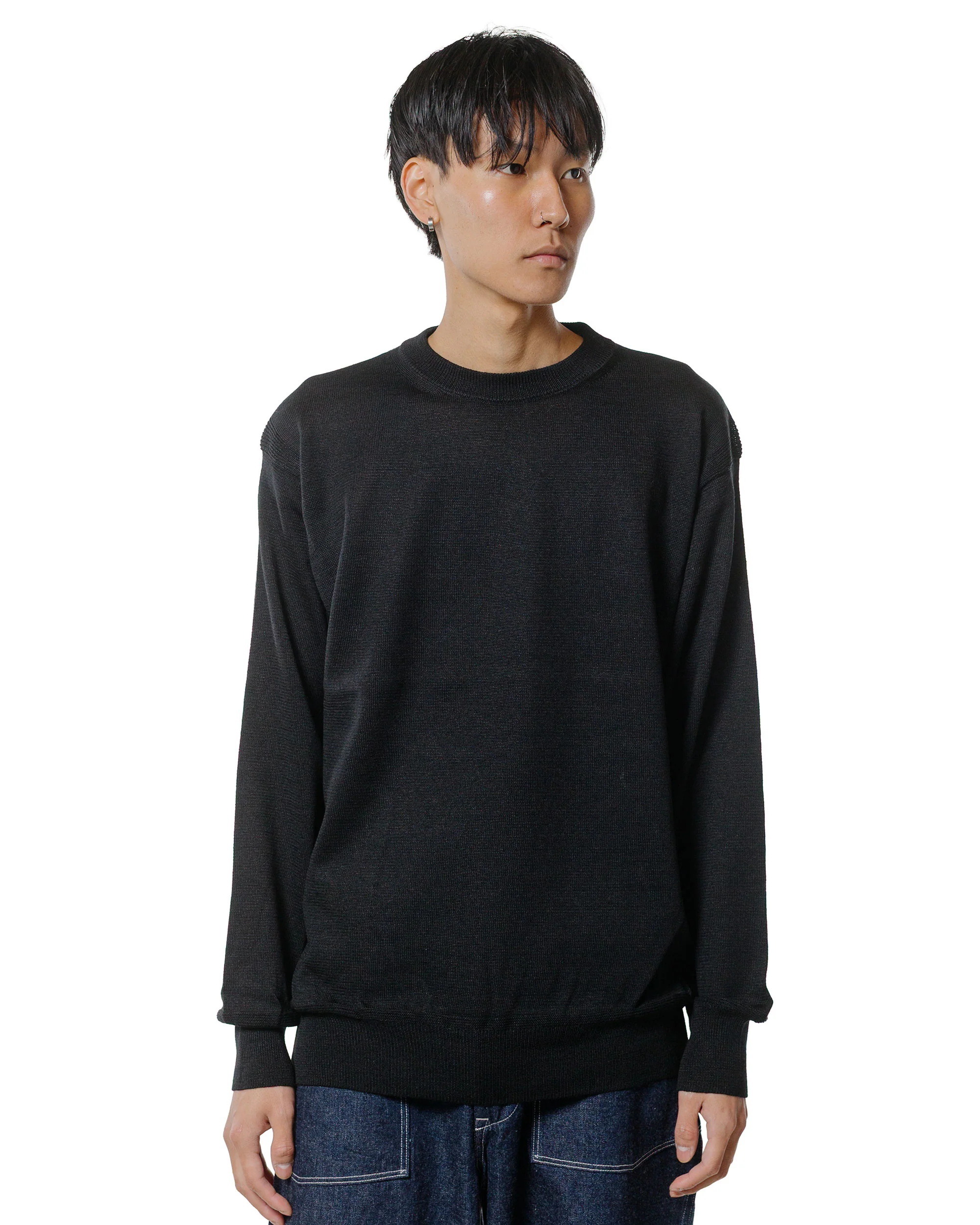 Phigvel W/L Crewneck Knit Black