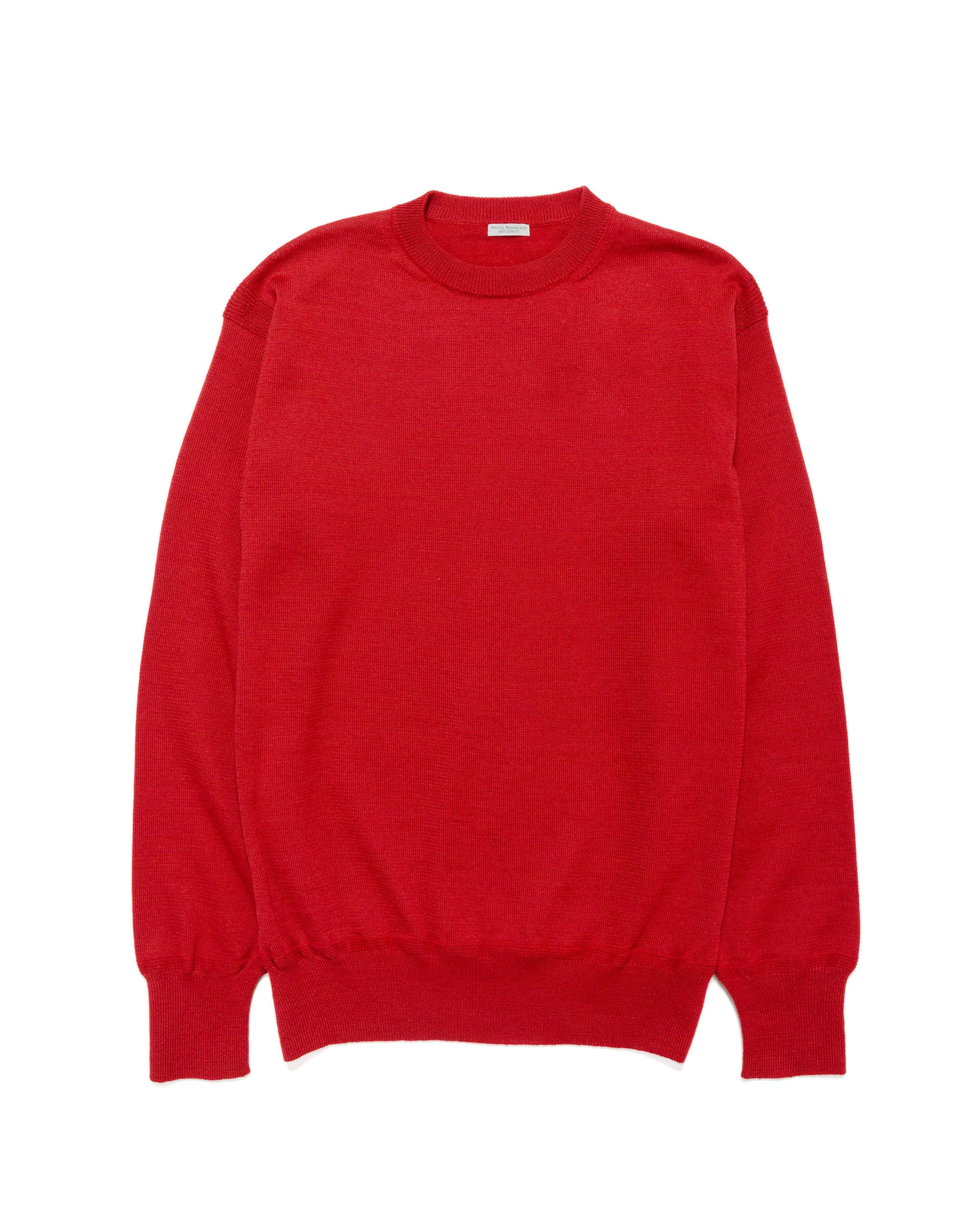 Phigvel W/L Crewneck Knit Red