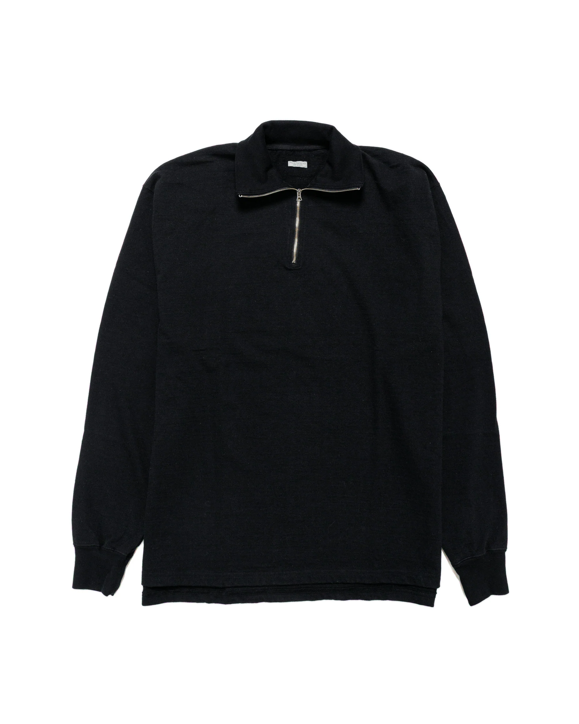 Phigvel Nep Half Zip Sporting Top Ink Black