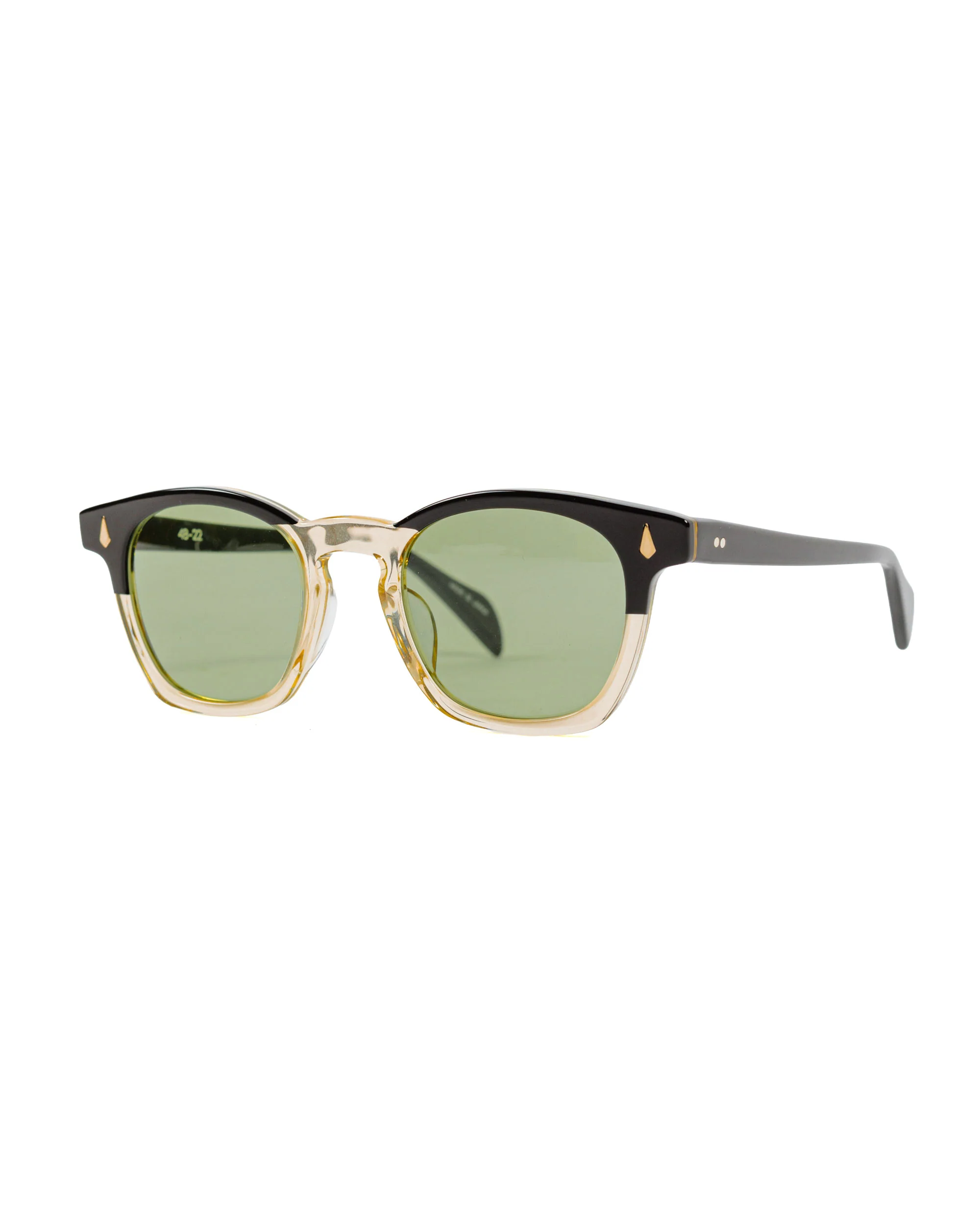 The Real McCoy's MA17020 Wellington Sunglasses White/Black