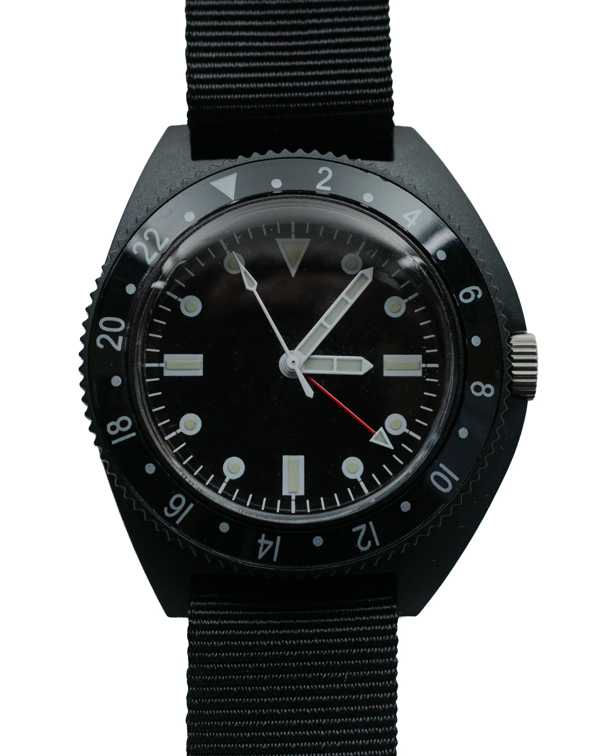 Beams Plus MIL Travel Watch Type-P24 Black