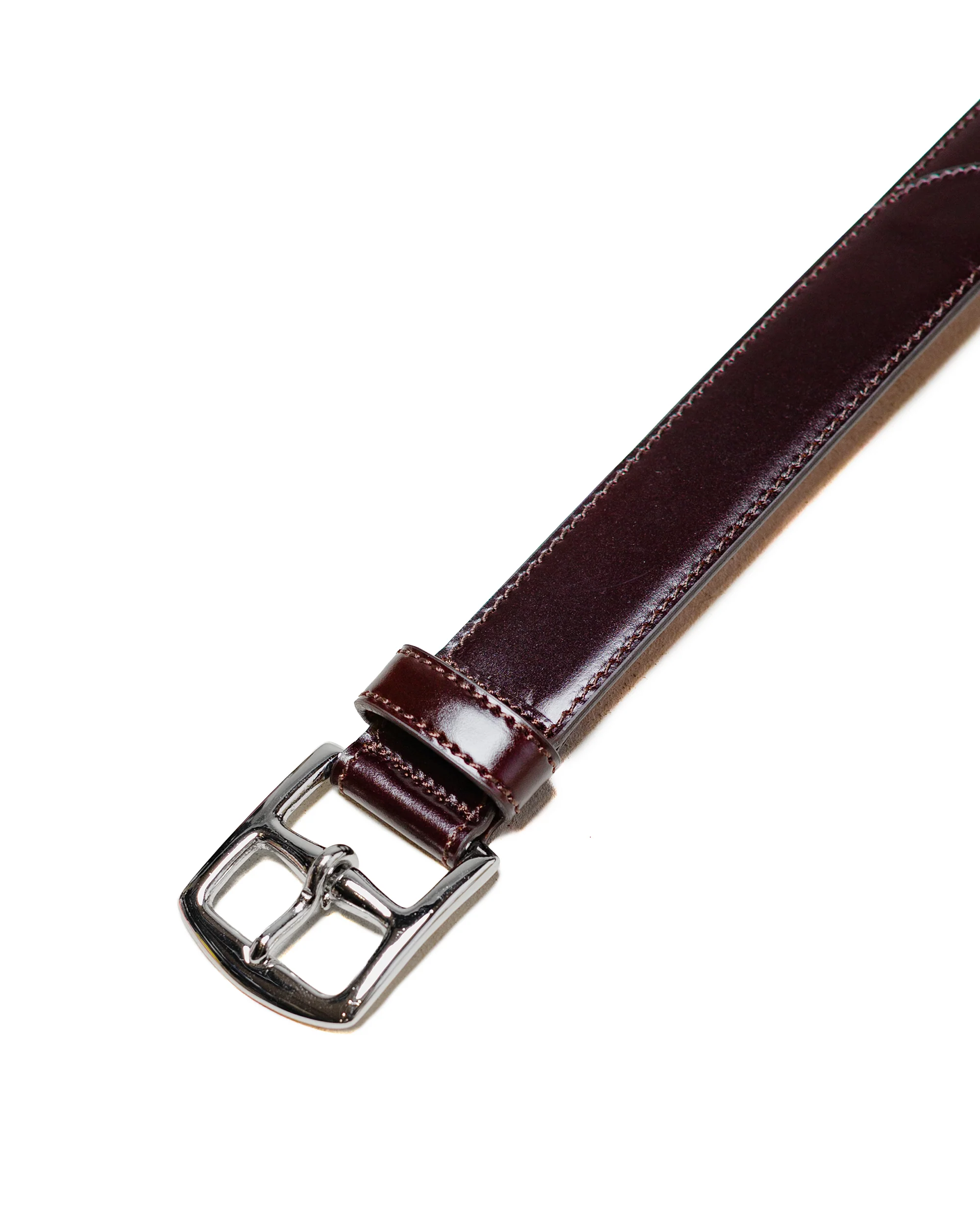 The Lakota House Harness Buckle Belt Burgundy