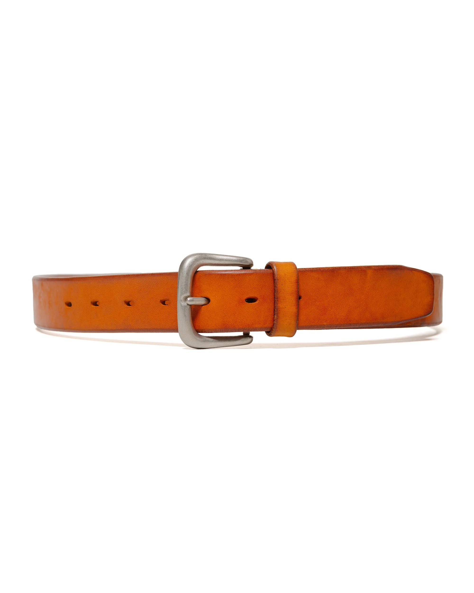 The Real McCoy’s MA17041 Joe McCoy Bend Leather Belt Brown