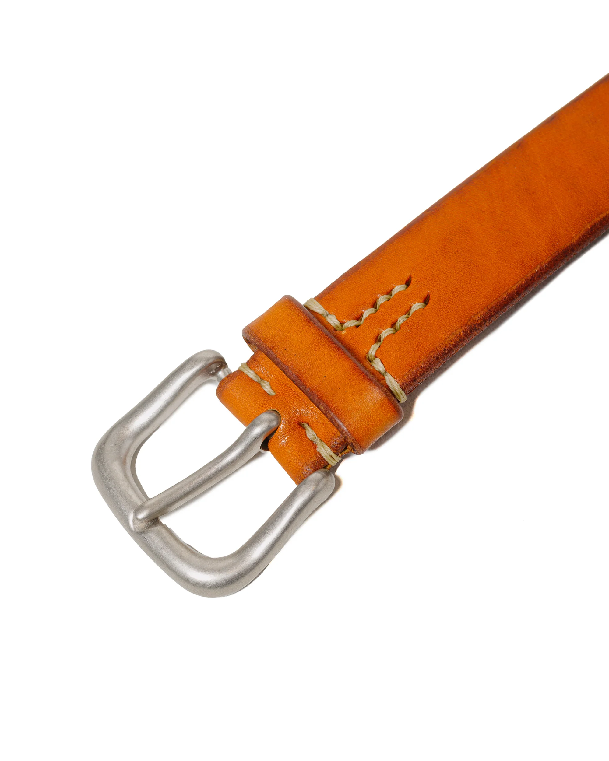 The Real McCoy’s MA17041 Joe McCoy Bend Leather Belt Brown