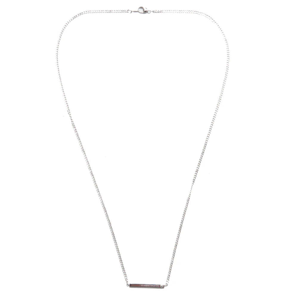 HNDSM Tokyo Necklace Polished Sterling Silver