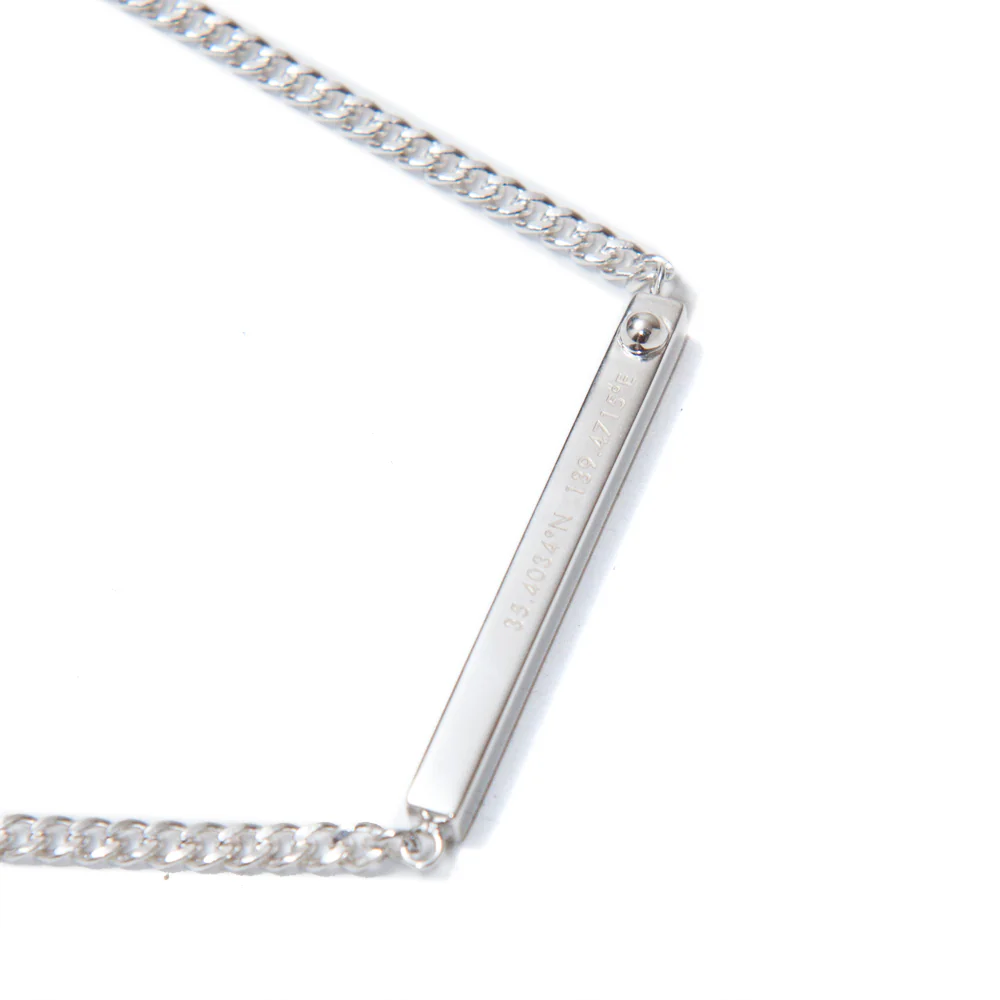 HNDSM Tokyo Necklace Polished Sterling Silver