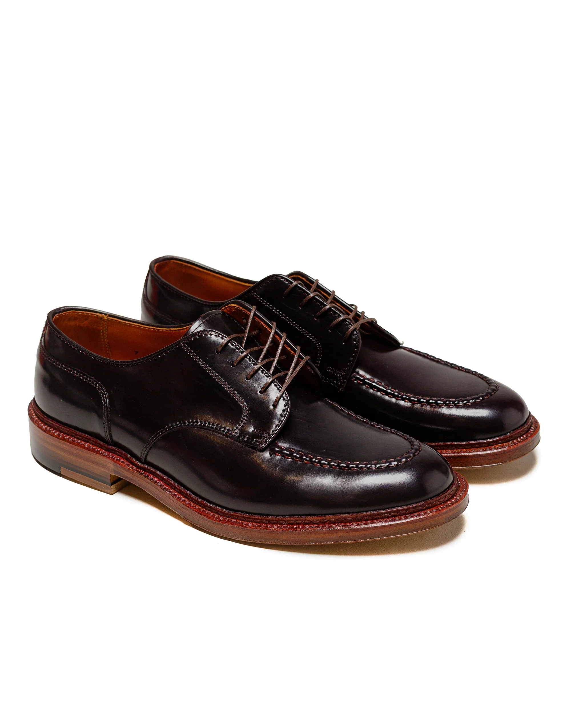 Alden Mocc Toe Blucher Colour 8 Shell Cordovan G9602