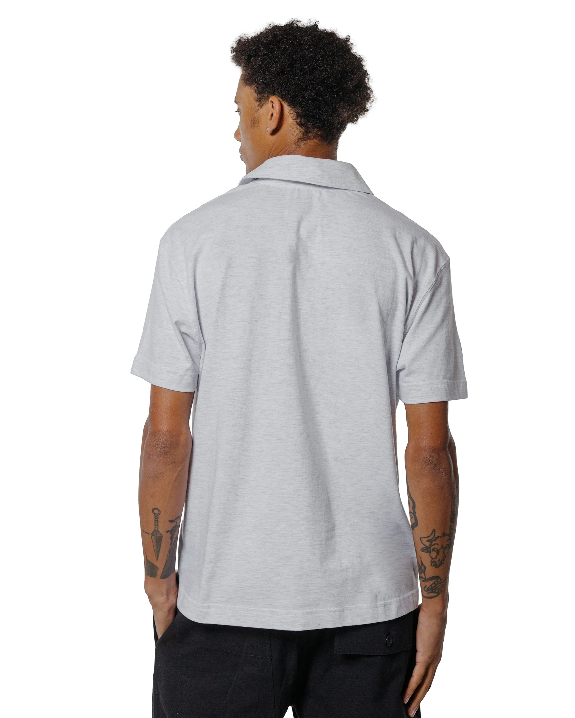 286-body-of-work-opal-short-sleeve-polo-dove-grey-3.webp Body of Work Opal Short Sleeve Polo Dove Grey