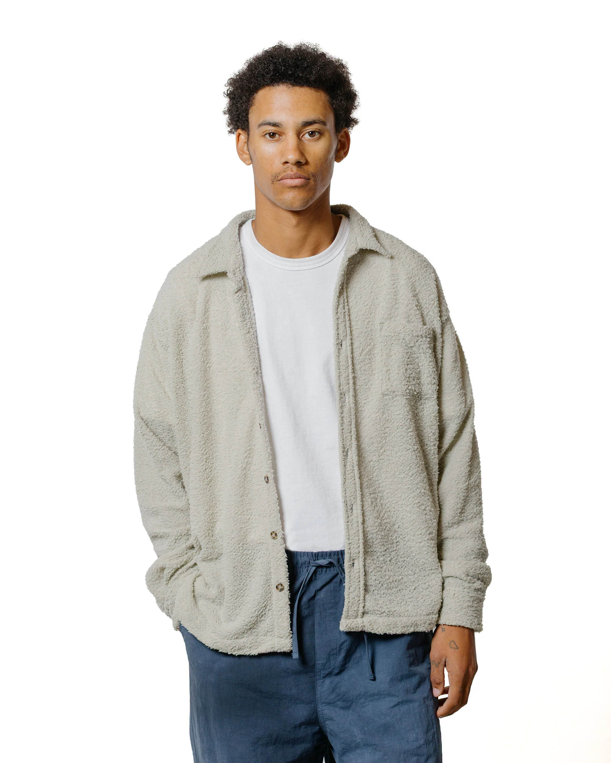 Bather Cloud Shaggy Leisure Shirt