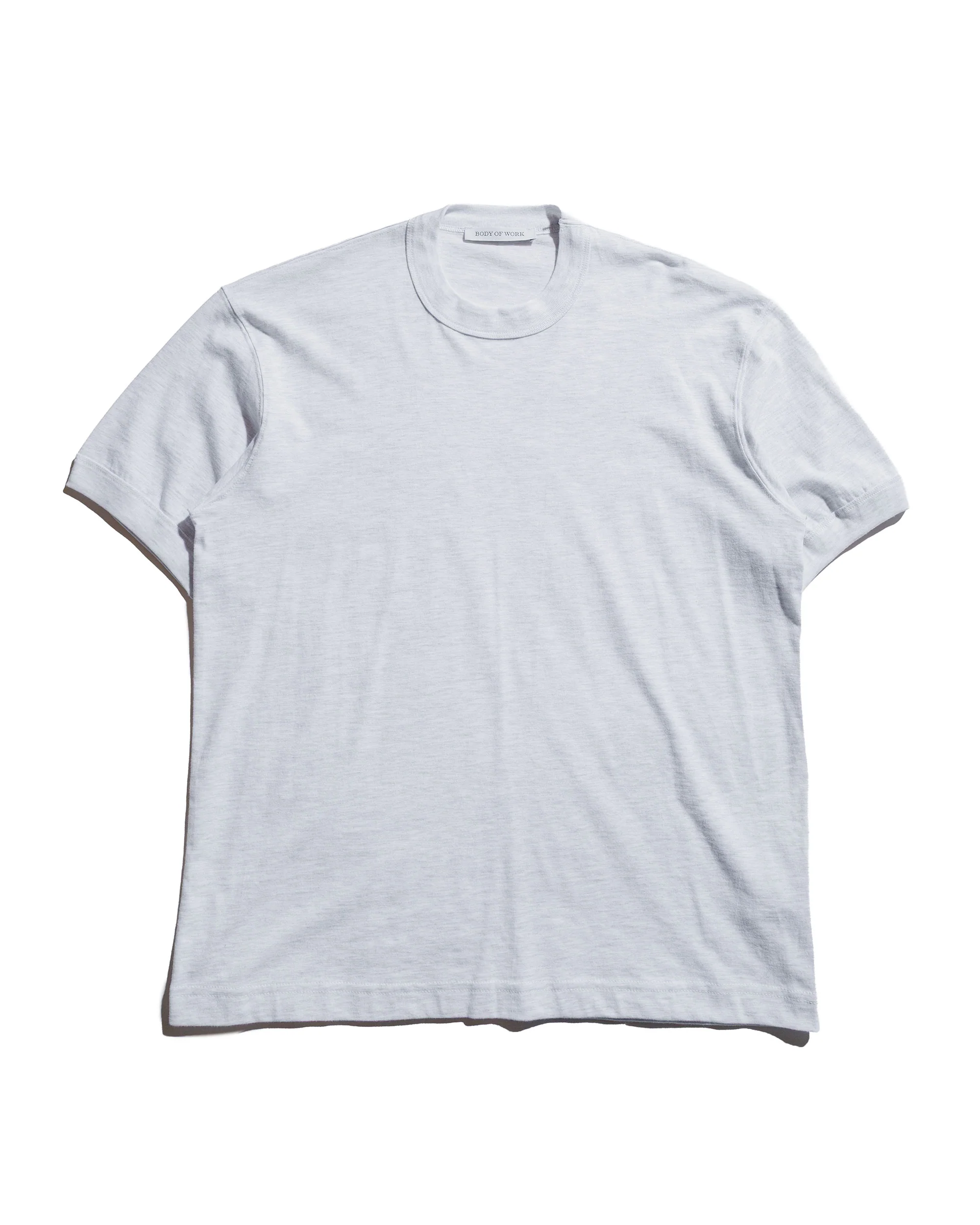 Body of Work Finch Ringer T-Shirt Dove Grey