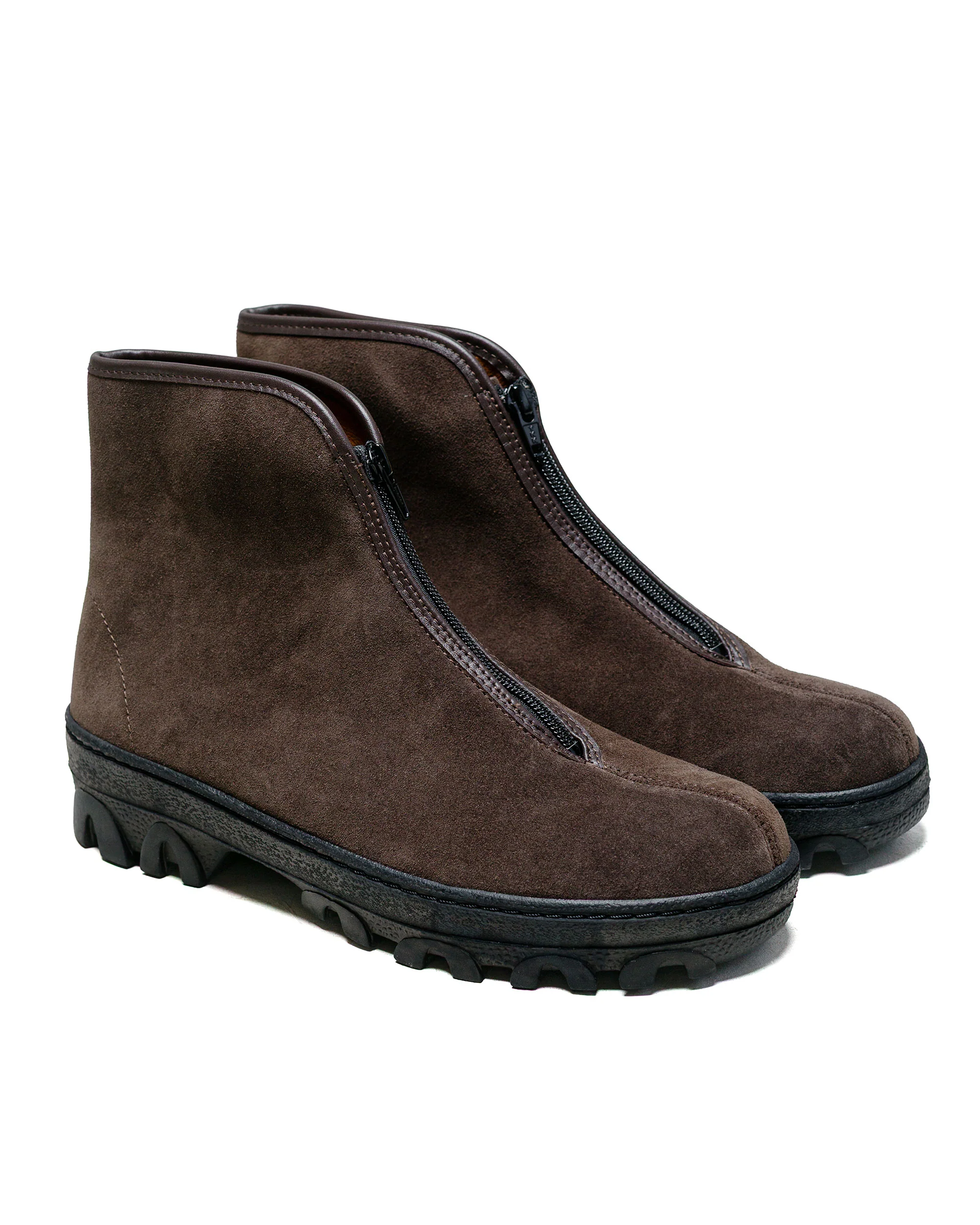 Reproduction of Found Russian Military Boots 540SS Choco Brown Suede
