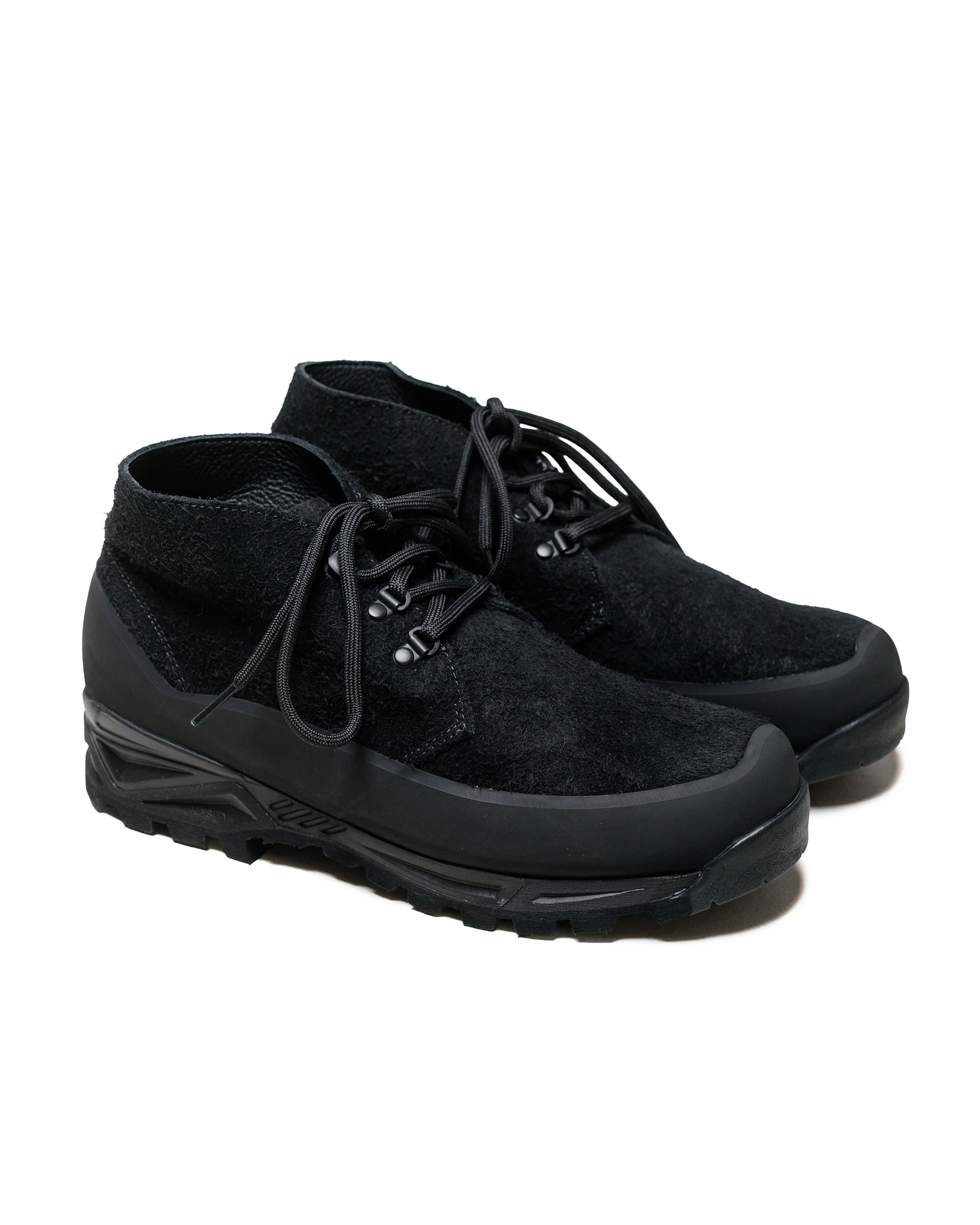 Diemme Asiago Black Hairy Suede
