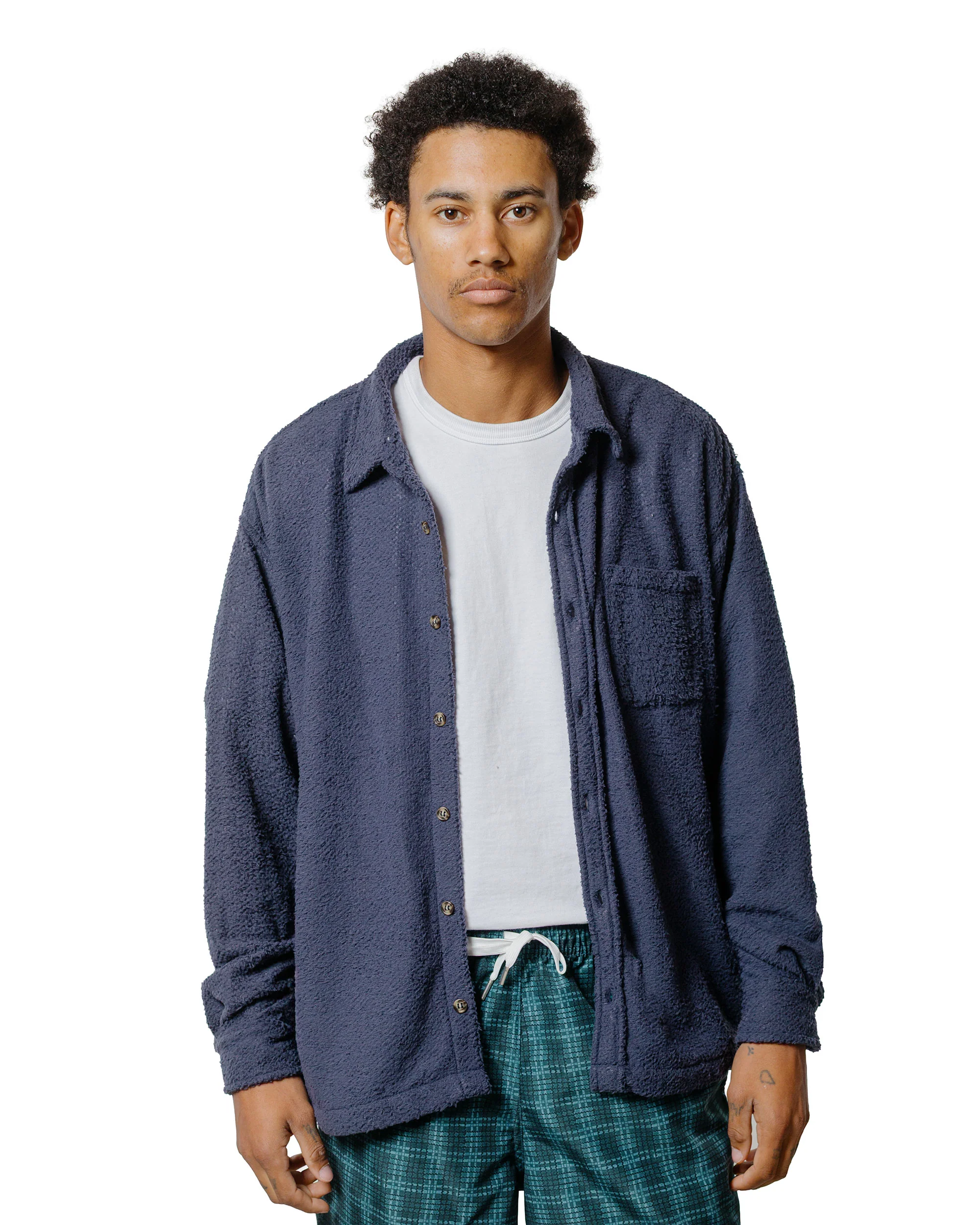 Bather Whale Shaggy Leisure Shirt