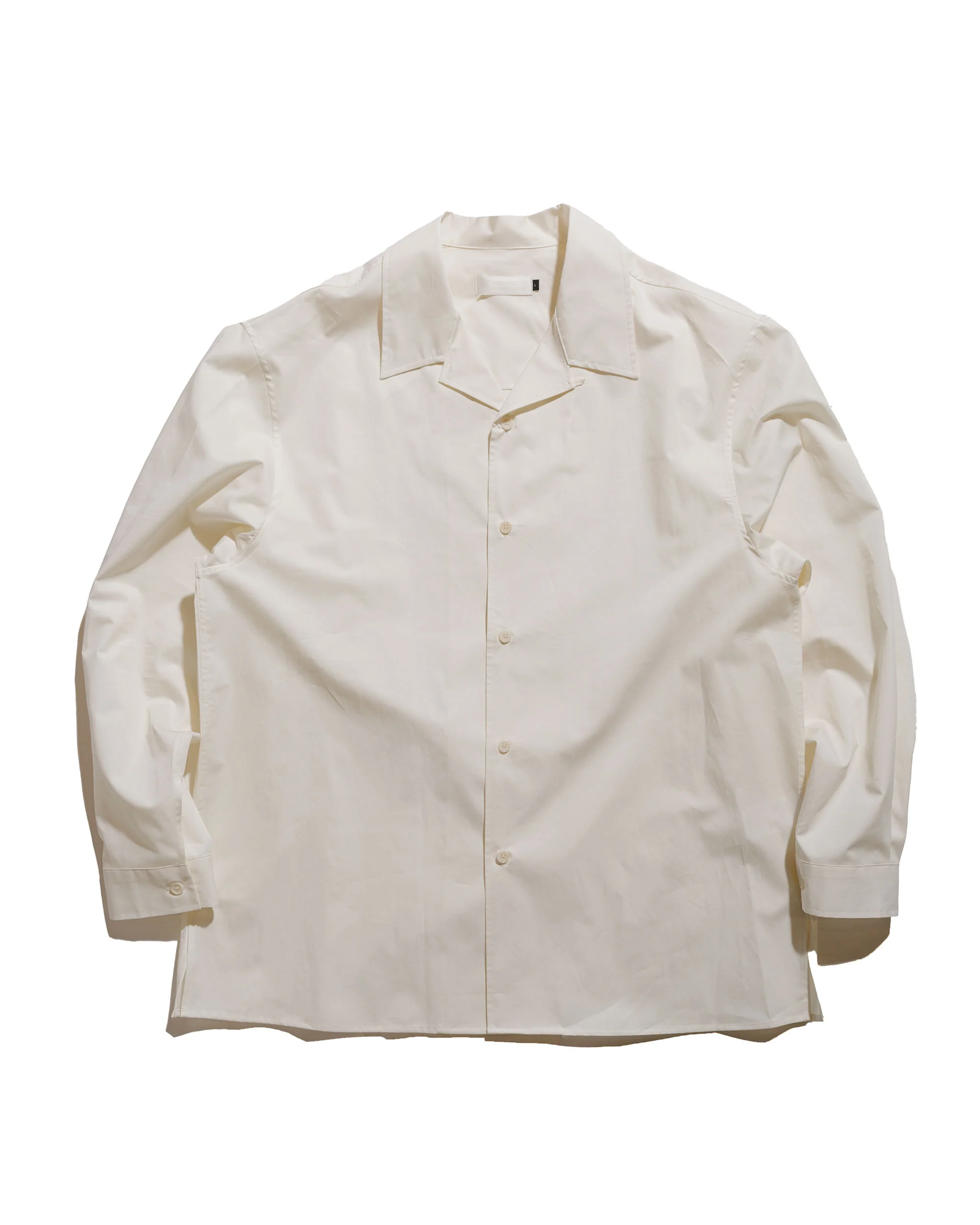 Amomento Open Collar Shirts Ivory