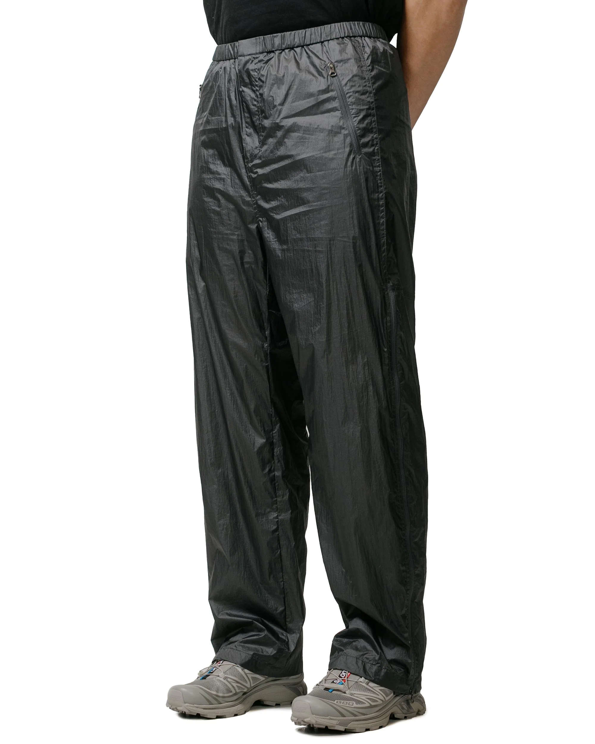 Amomento Nylon Banding Pants Navy