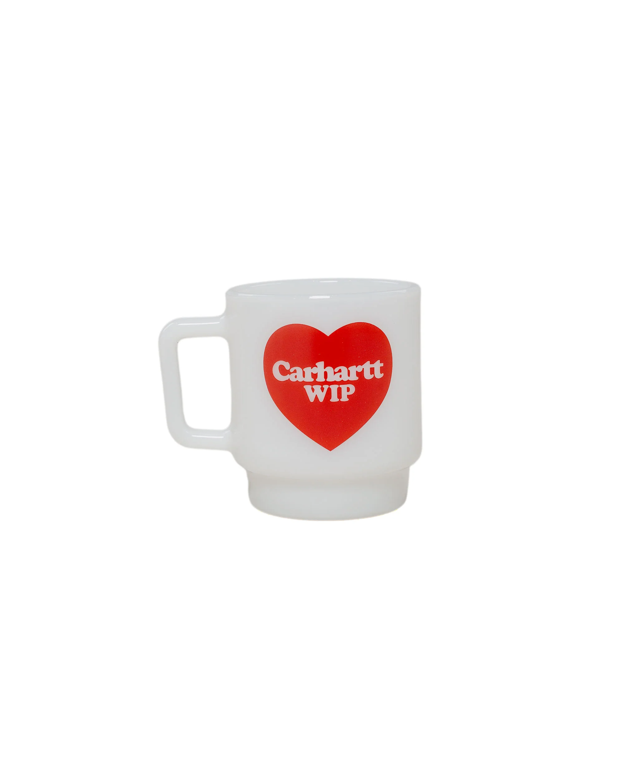Carhartt W.I.P. Heart Glass Mug White