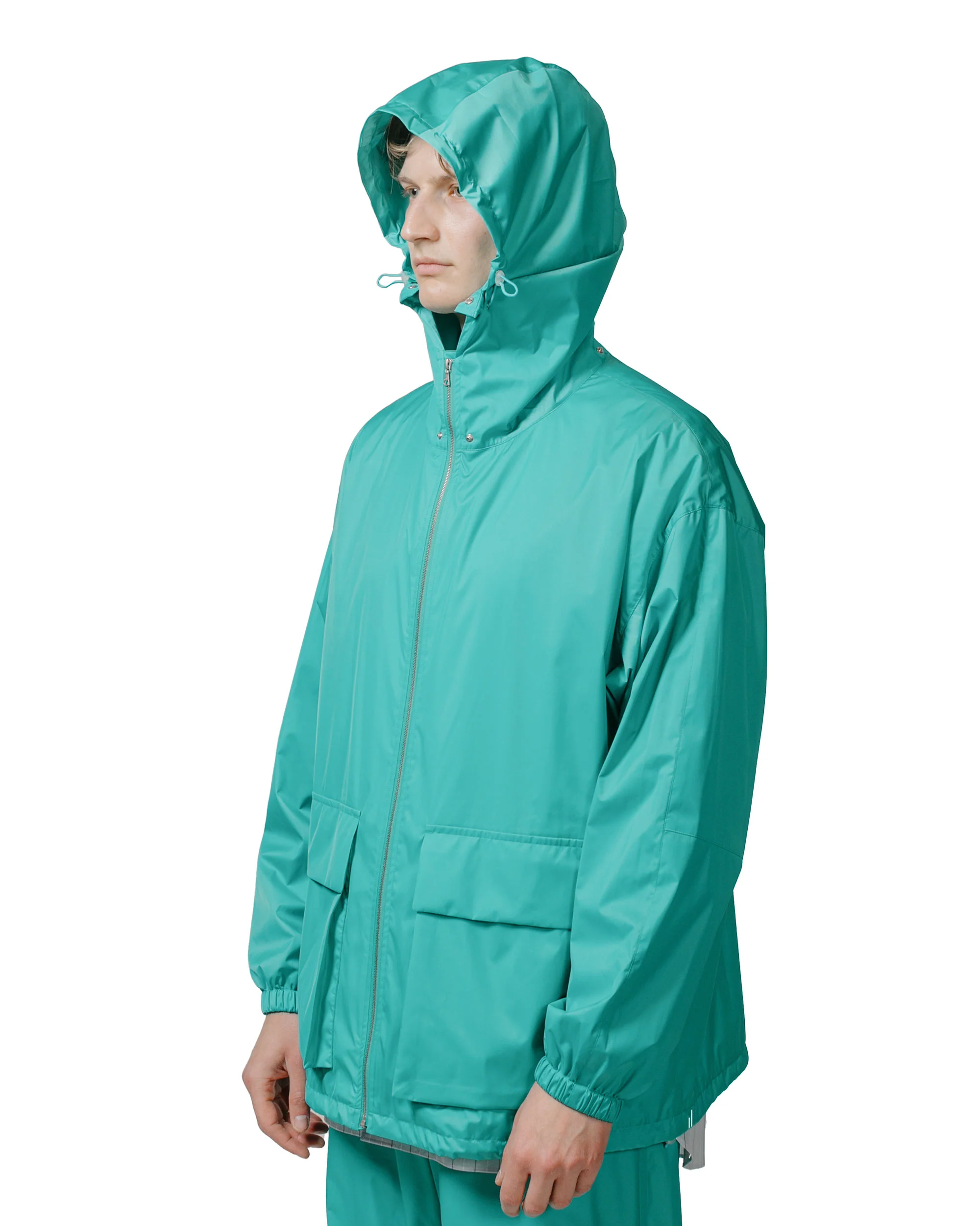 4298-auralee-hard-twist-polyester-satin-laminate-zip-blouson-turquoise-blue-4.webp Auralee Hard Twist Polyester Satin Laminate Zip Blouson Turquoise Blue
