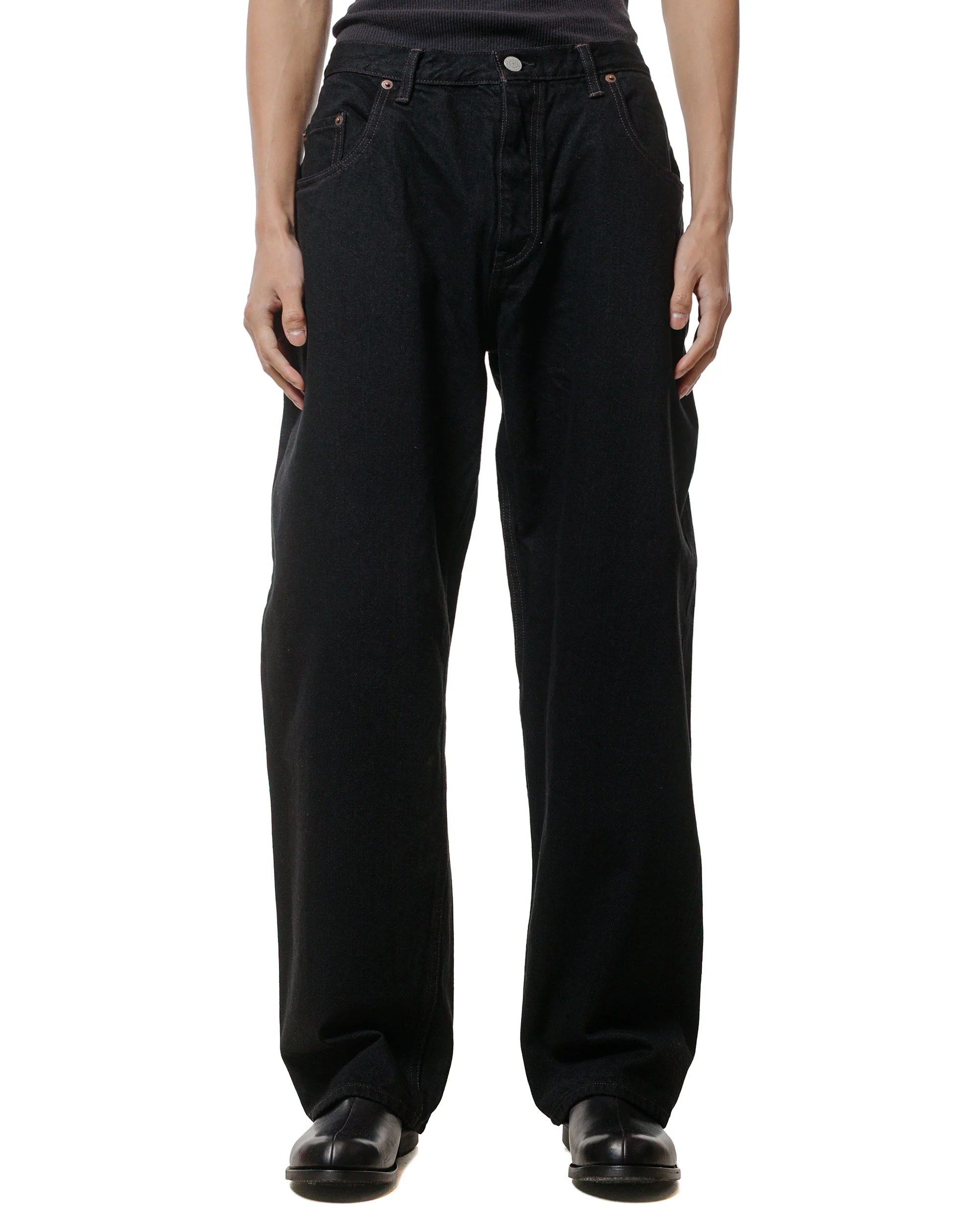CIOTA Baggy 5 Pockets Pants Black One Wash
